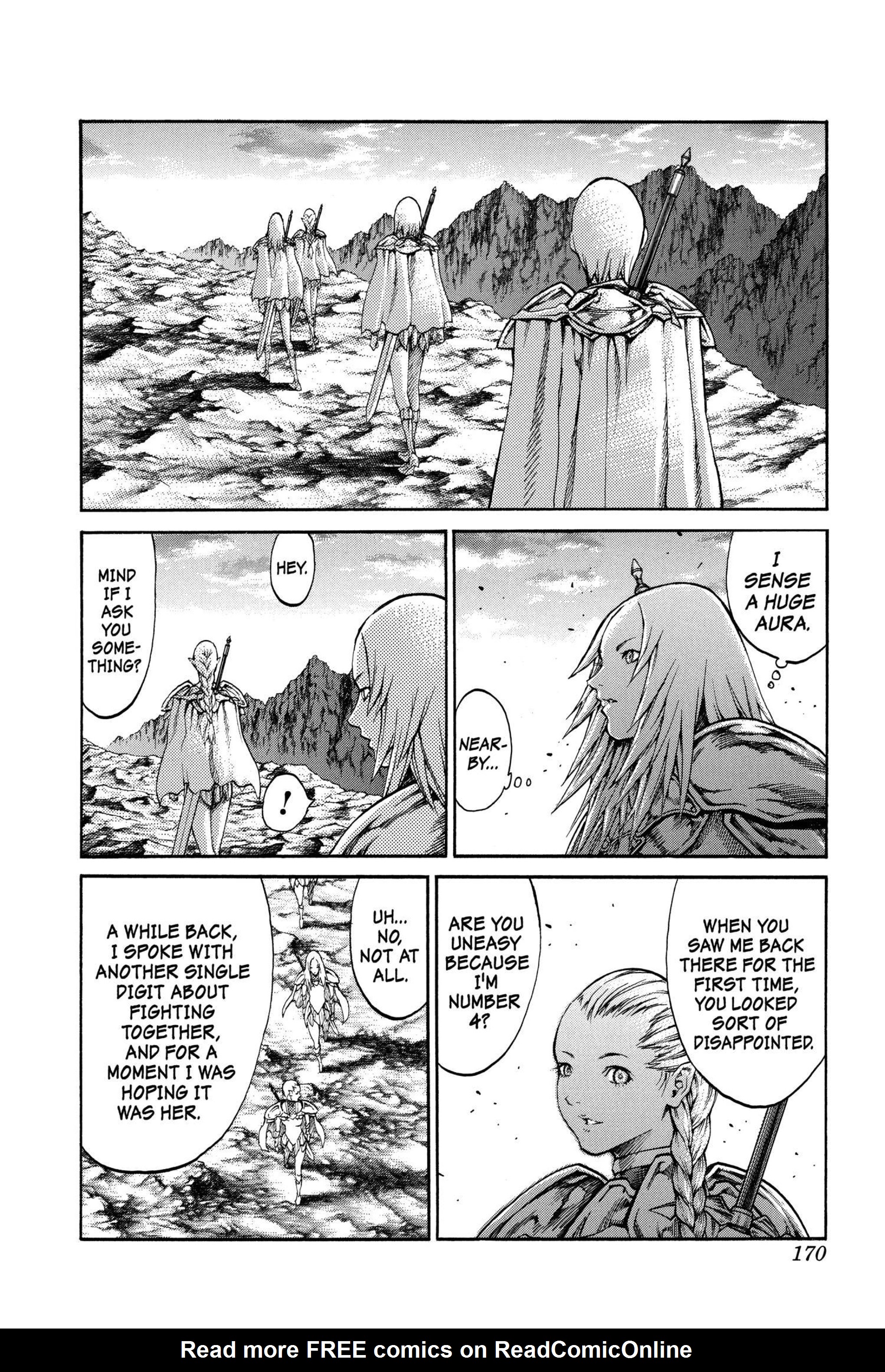 Read online Claymore comic -  Issue #13 - 161