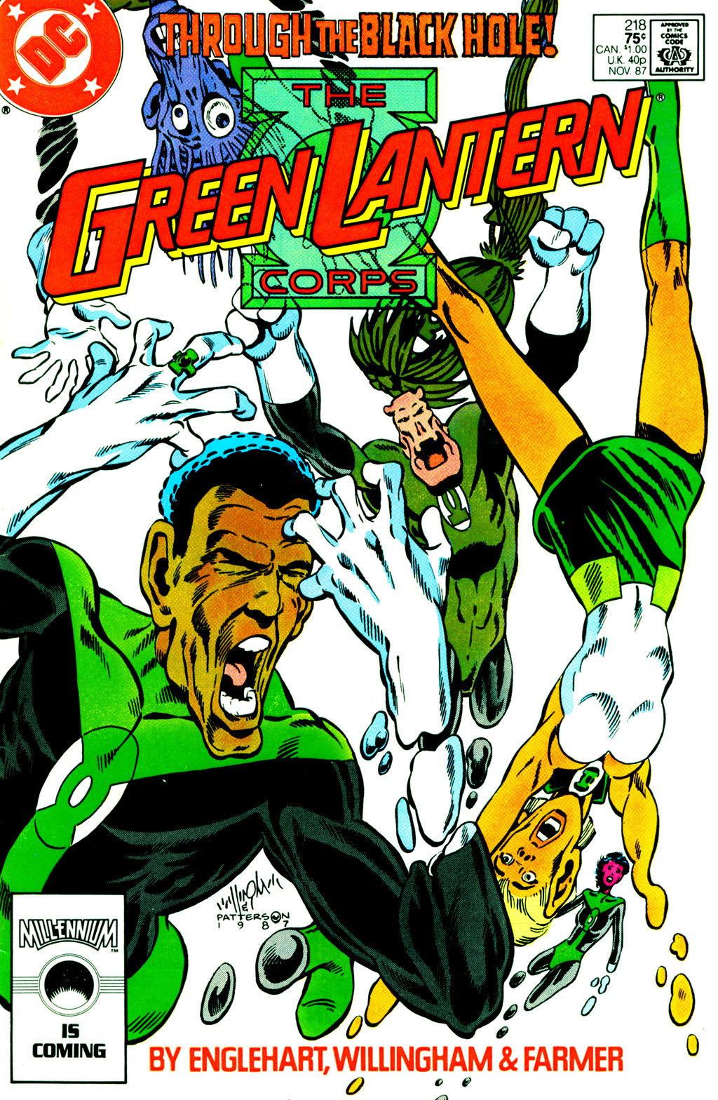 Read online The Green Lantern Corps comic -  Issue #218 - 1
