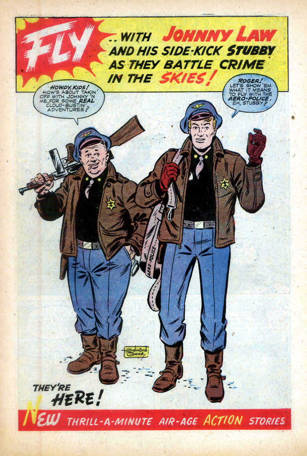Read online Johnny Law Sky Ranger Adventures comic -  Issue #1 - 3