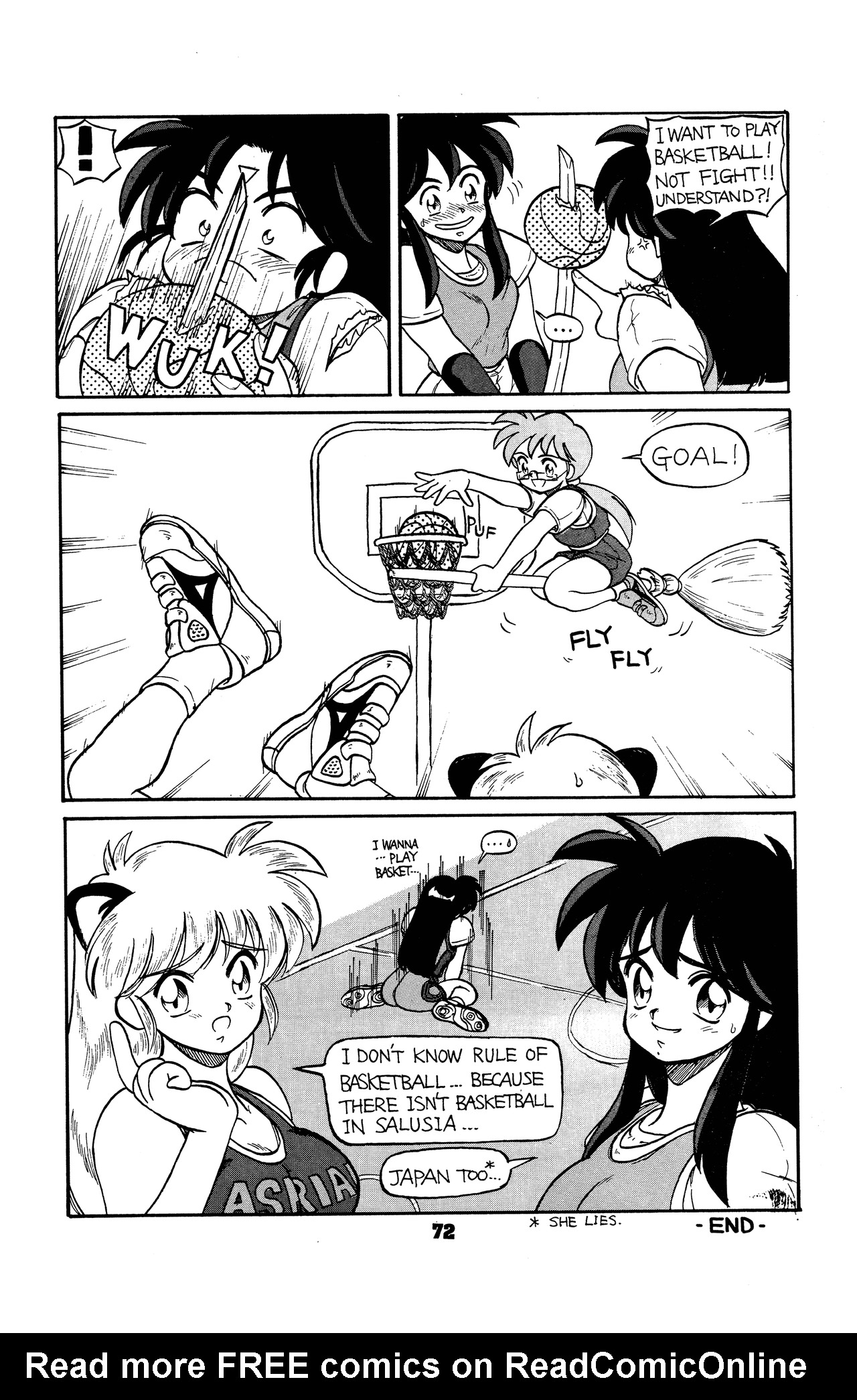Read online Girls of Ninja High School comic -  Issue #3 - 73