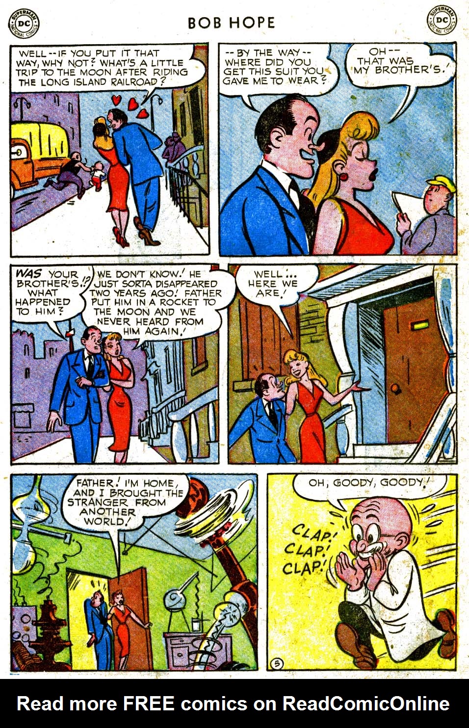 Read online The Adventures of Bob Hope comic -  Issue #24 - 19