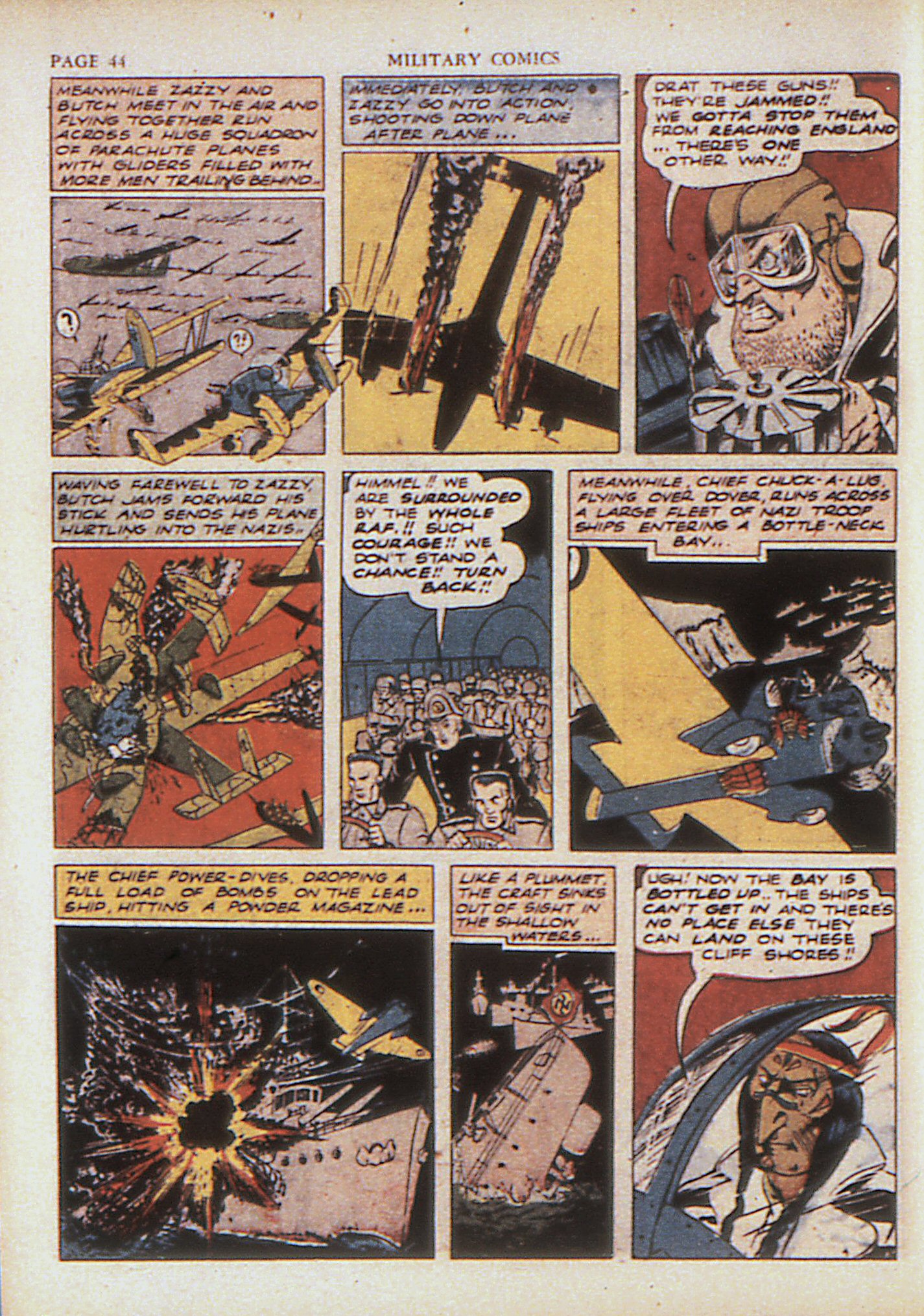 Read online Military Comics comic -  Issue #4 - 46