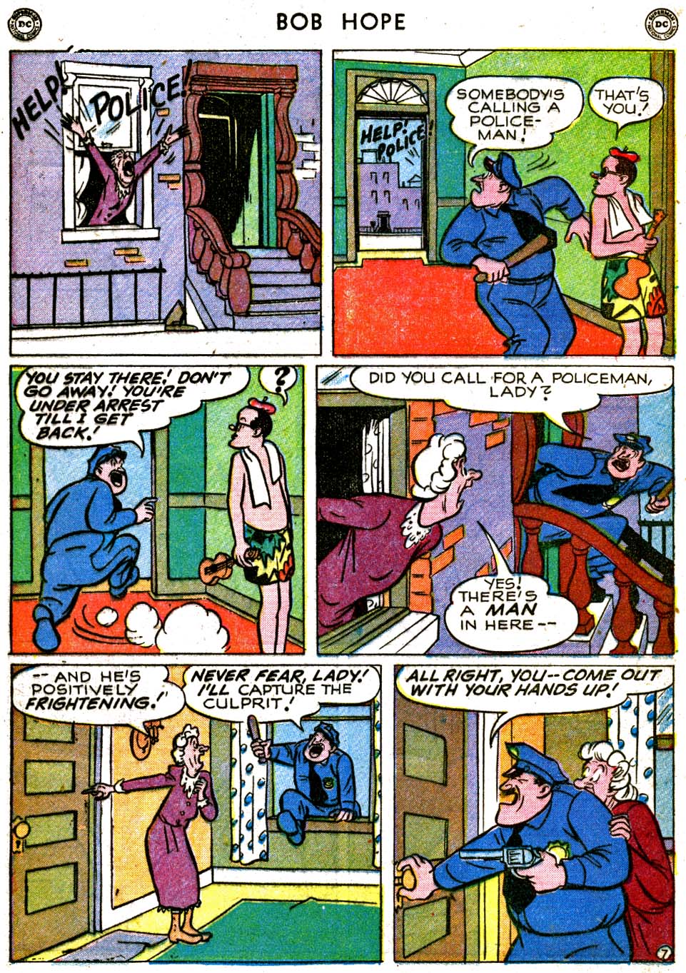 Read online The Adventures of Bob Hope comic -  Issue #3 - 10