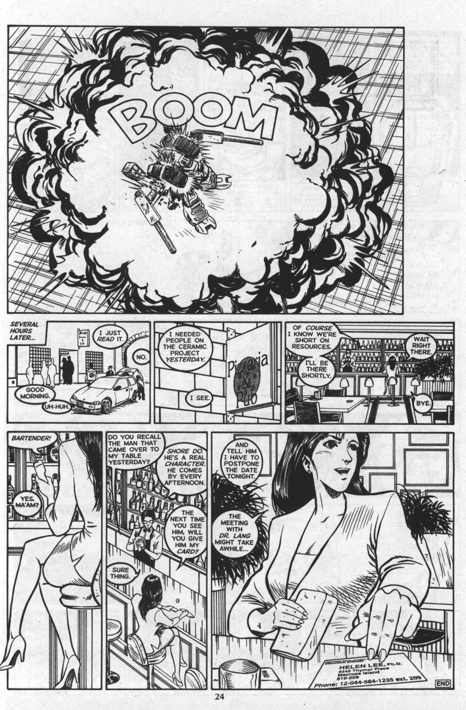 Read online Robotech: Macross Missions, Destroid comic -  Issue # Full - 24