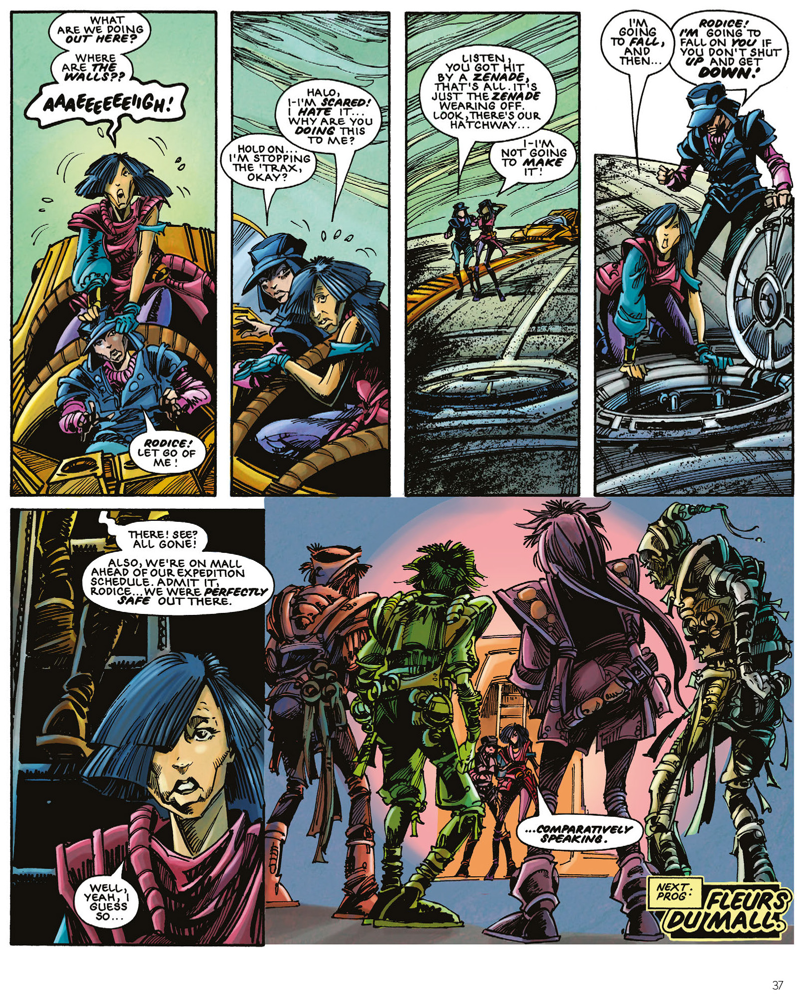 Read online The Ballad of Halo Jones: Full Colour Omnibus Edition comic -  Issue # TPB (Part 1) - 39
