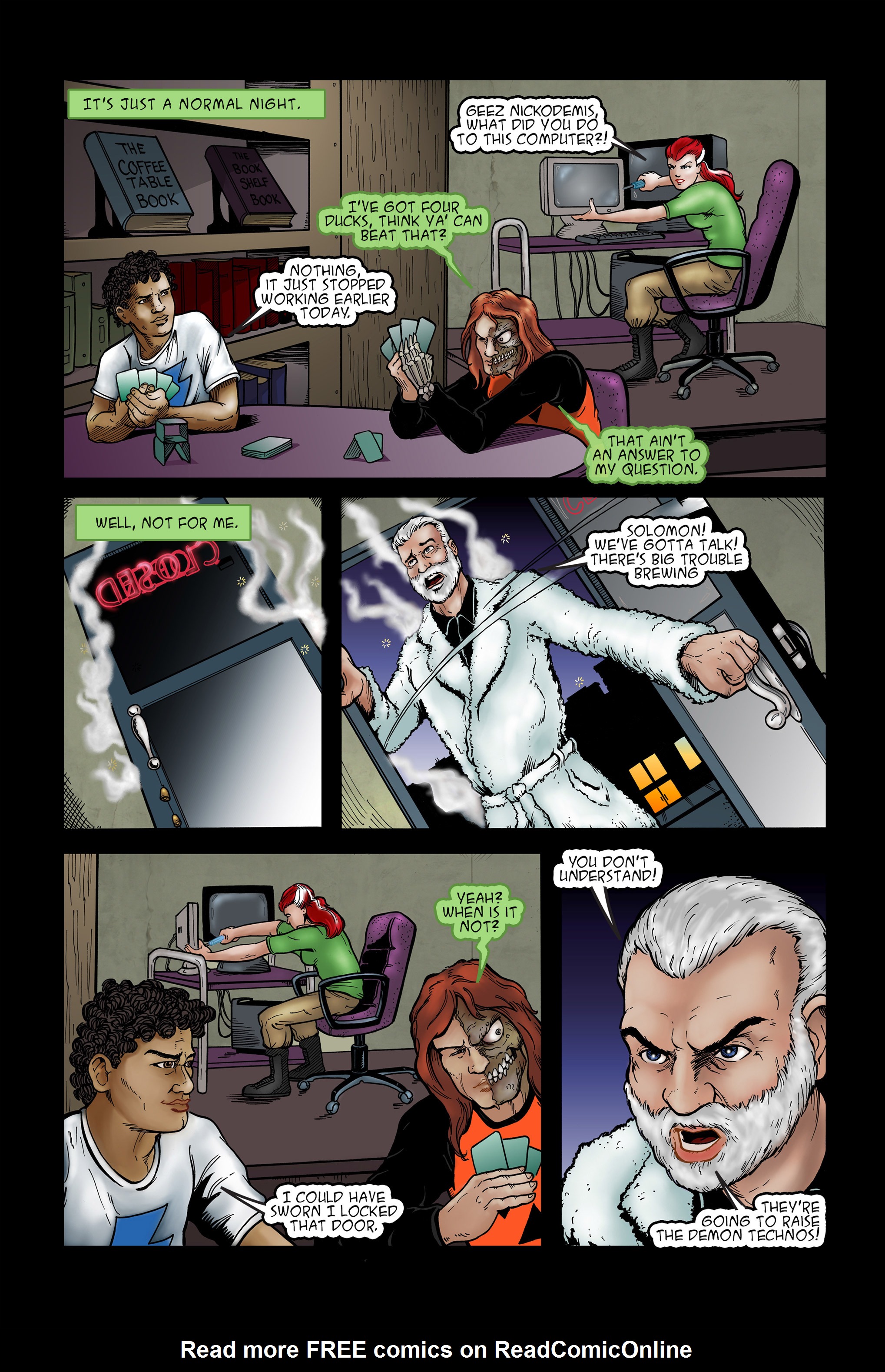 Read online Halloween Man comic -  Issue #6 - 118