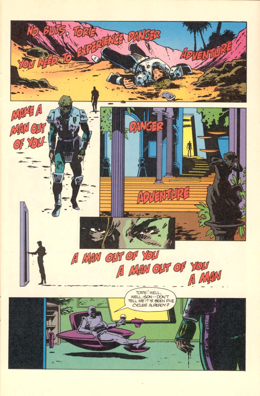 Read online Alien Legion comic -  Issue #4 - 9