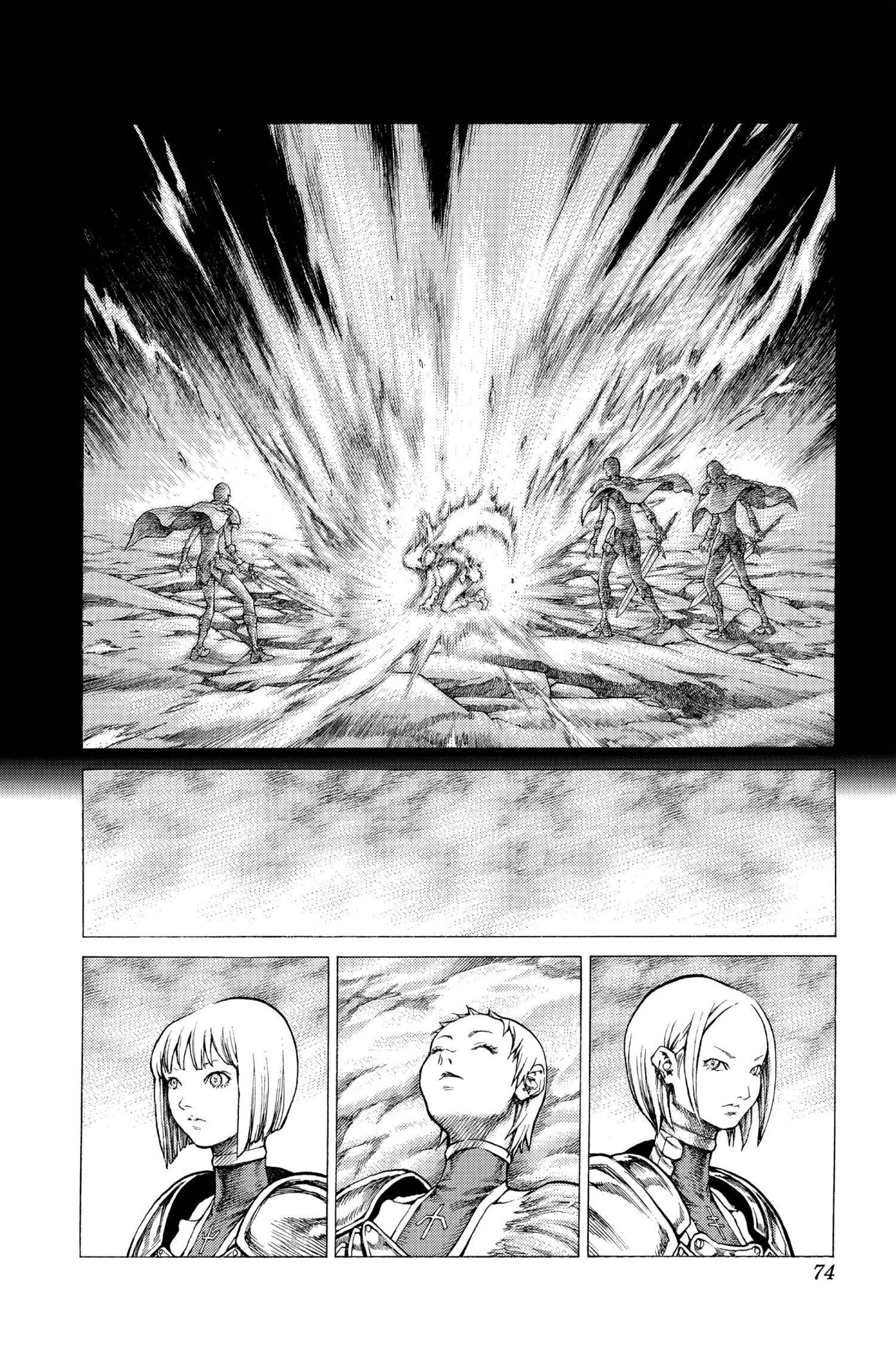 Read online Claymore comic -  Issue #6 - 70