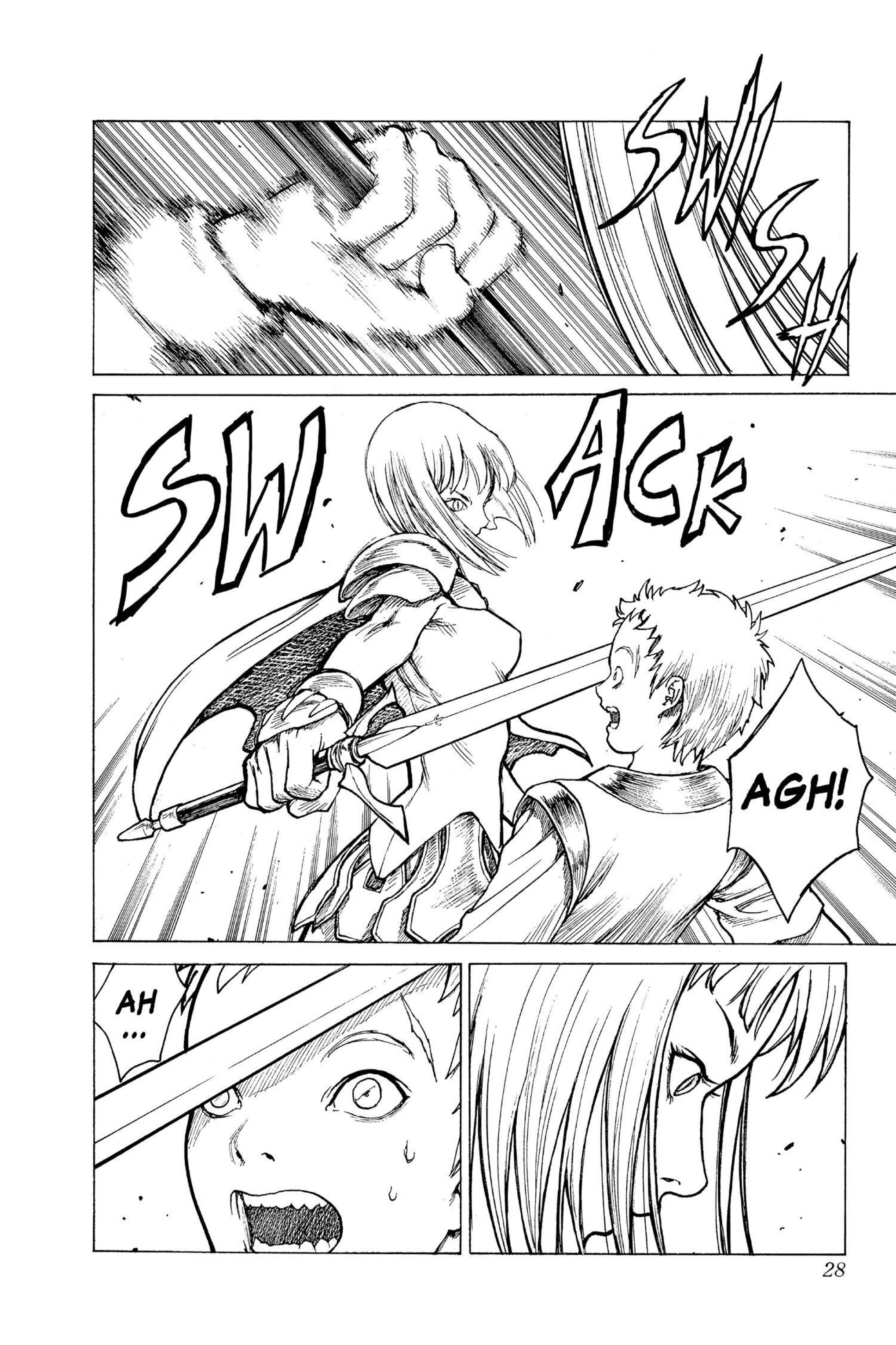 Read online Claymore comic -  Issue #1 - 21