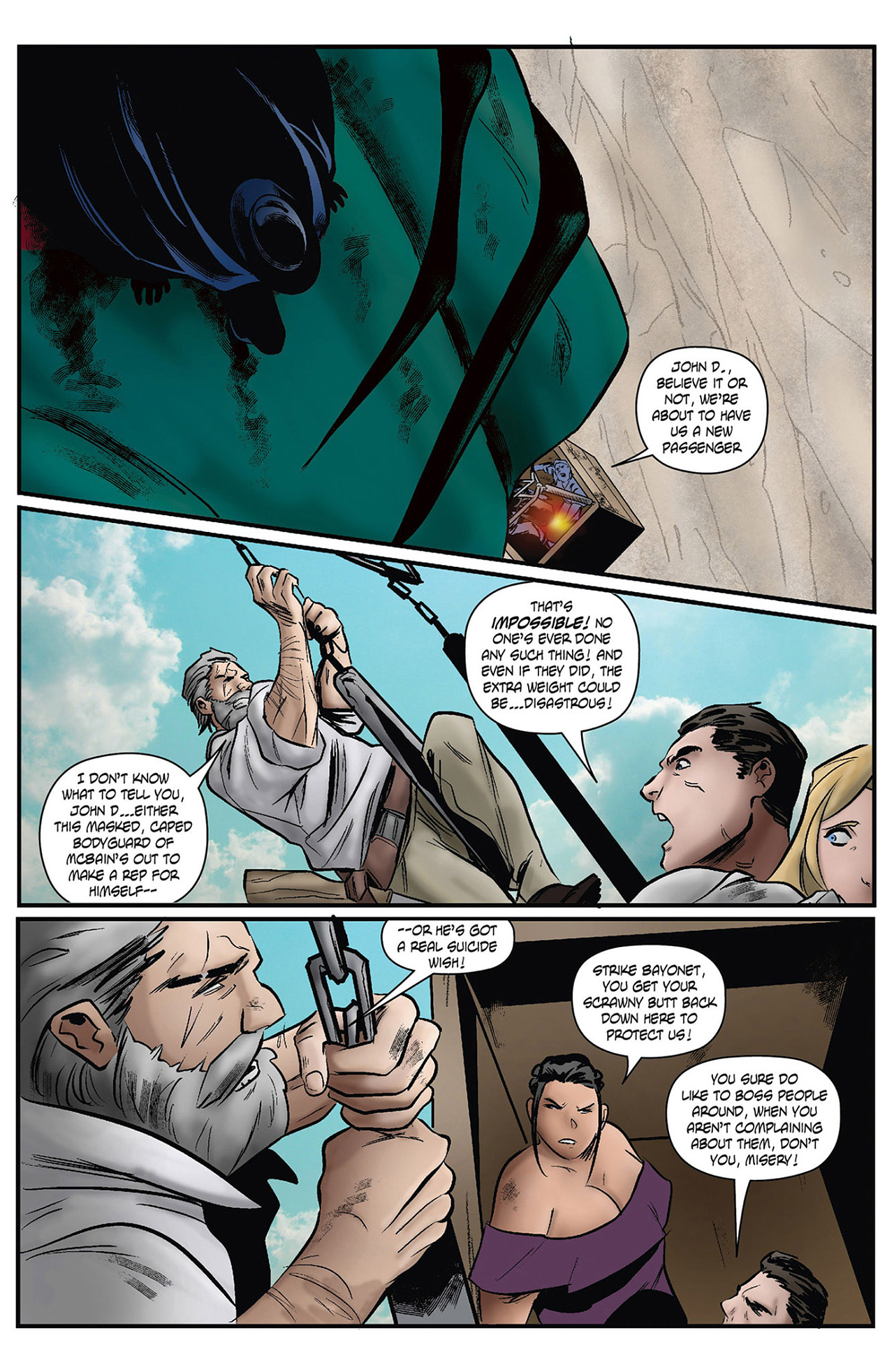 Read online Zorro Flights comic -  Issue #3 - 30