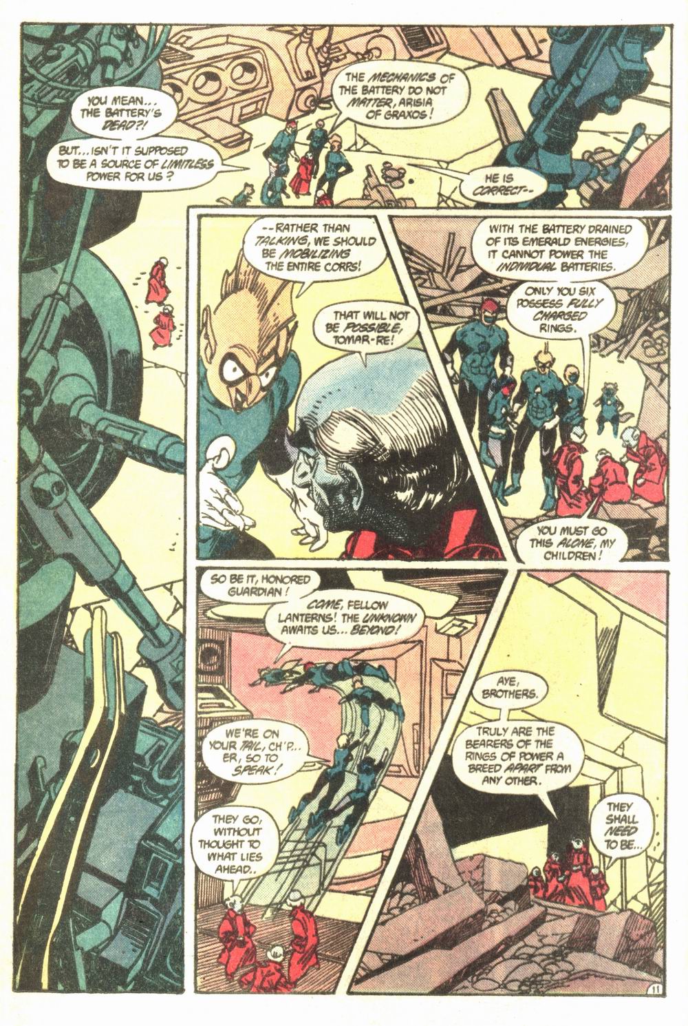 Read online Tales of the Green Lantern Corps comic -  Issue # _Annual 1 - 11