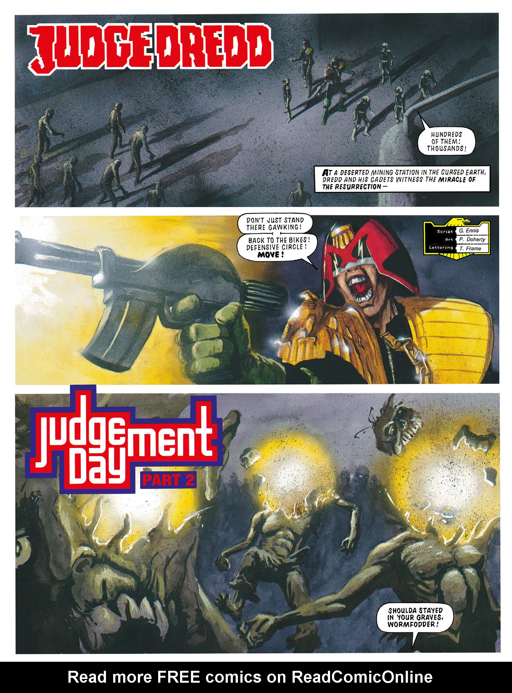 Read online Essential Judge Dredd: Judgement Day comic -  Issue # TPB - 11
