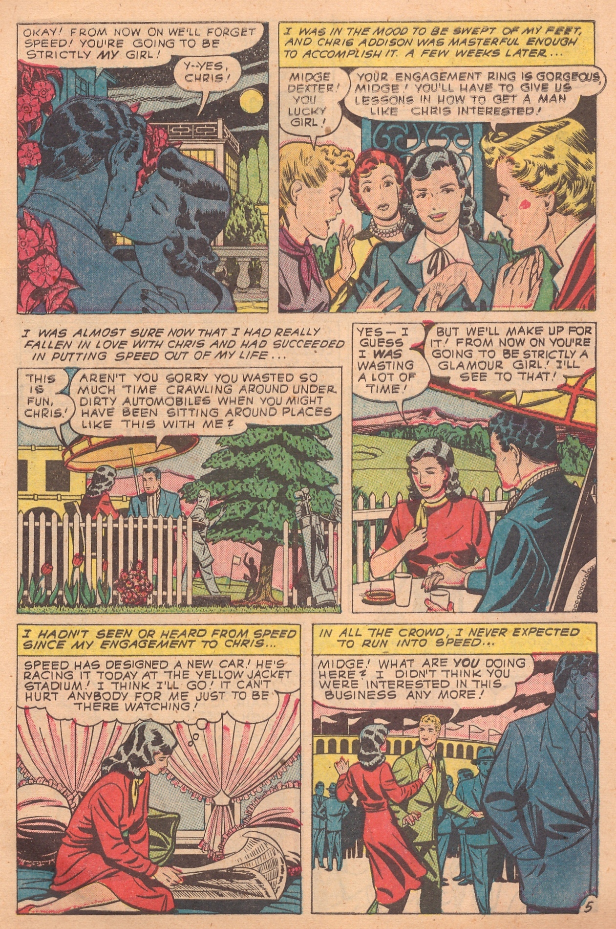Read online Glamorous Romances comic -  Issue #52 - 7