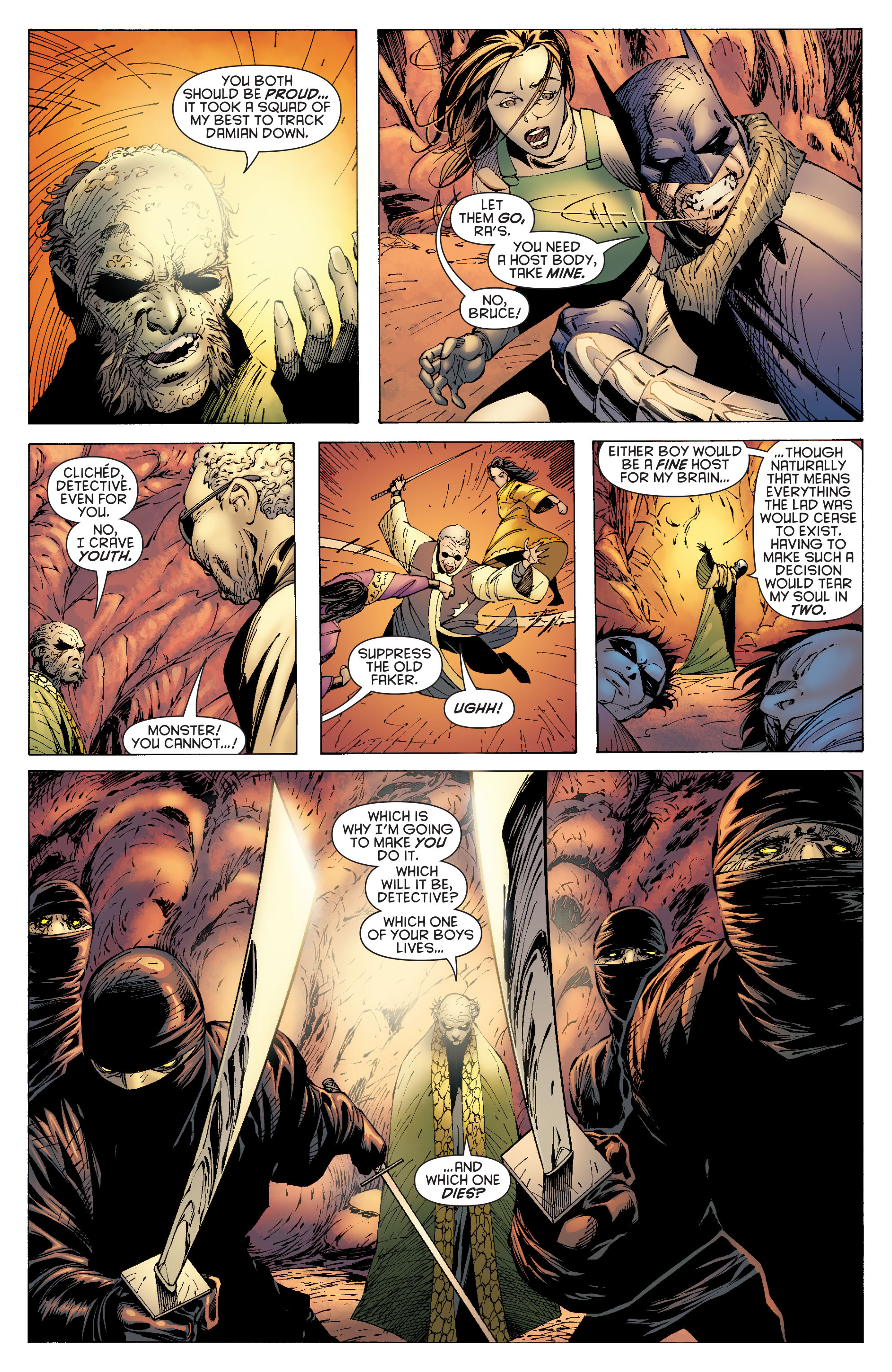 Read online Batman: The Resurrection of Ra's al Ghul comic -  Issue # TPB - 154