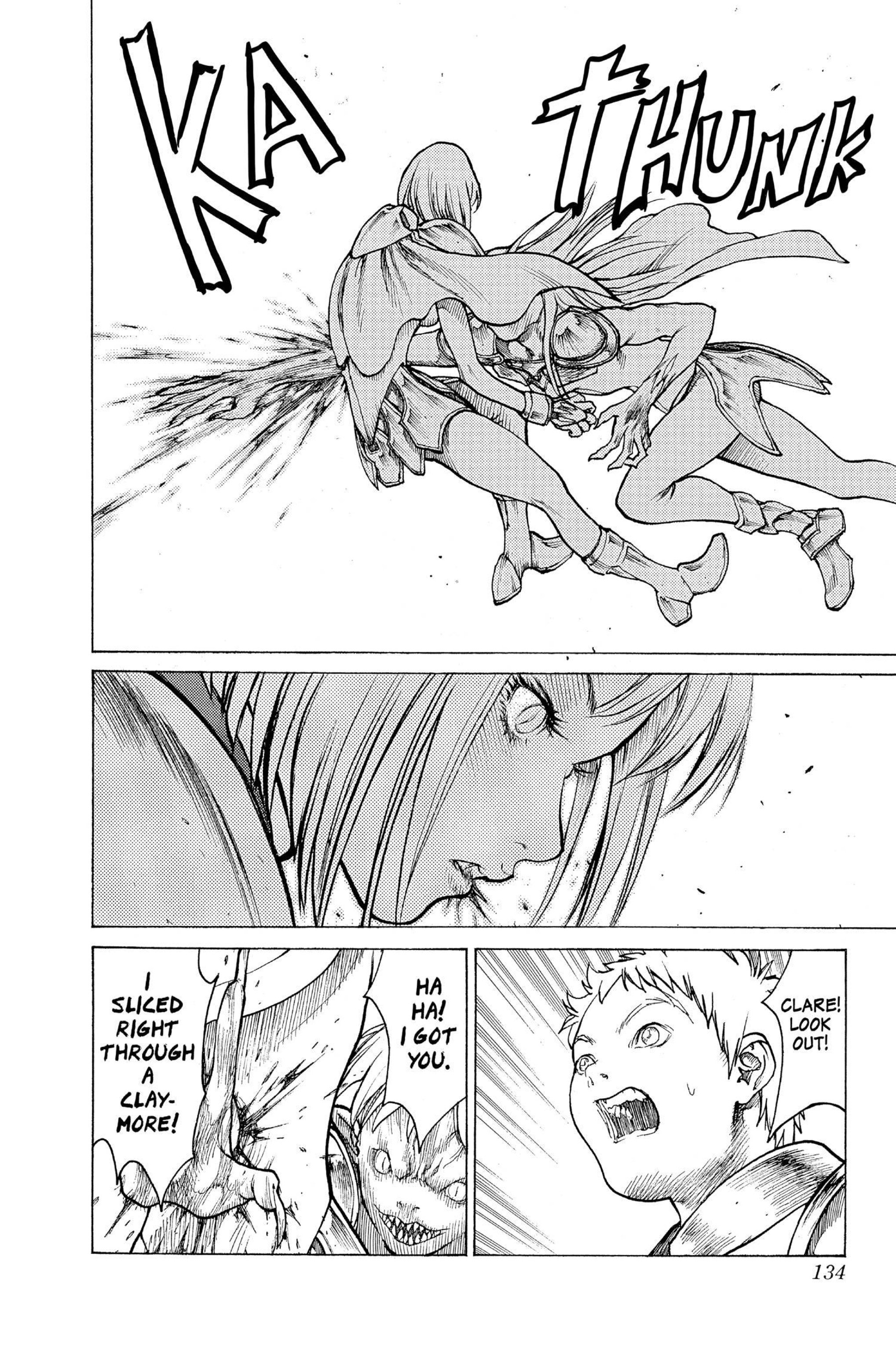 Read online Claymore comic -  Issue #1 - 108