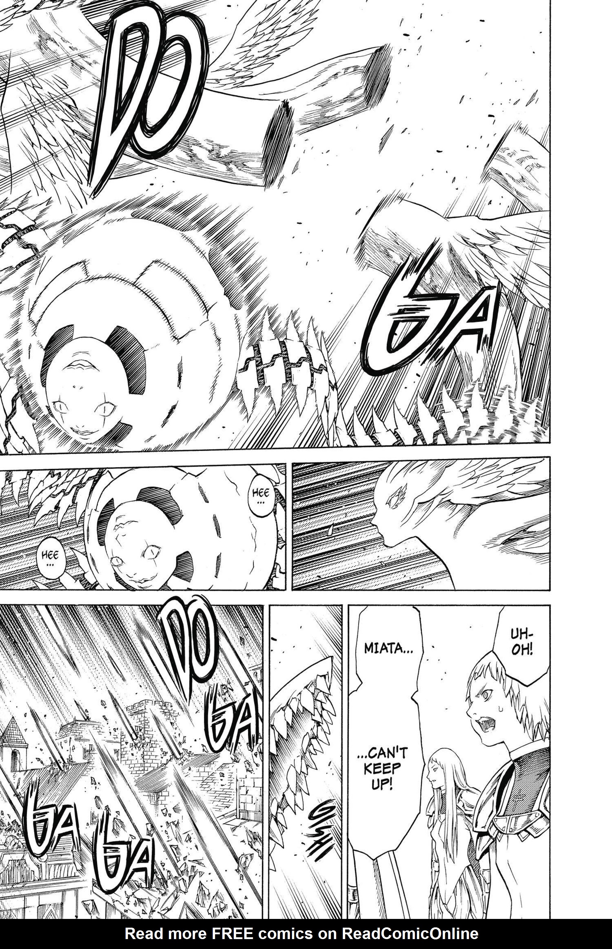 Read online Claymore comic -  Issue #25 - 100