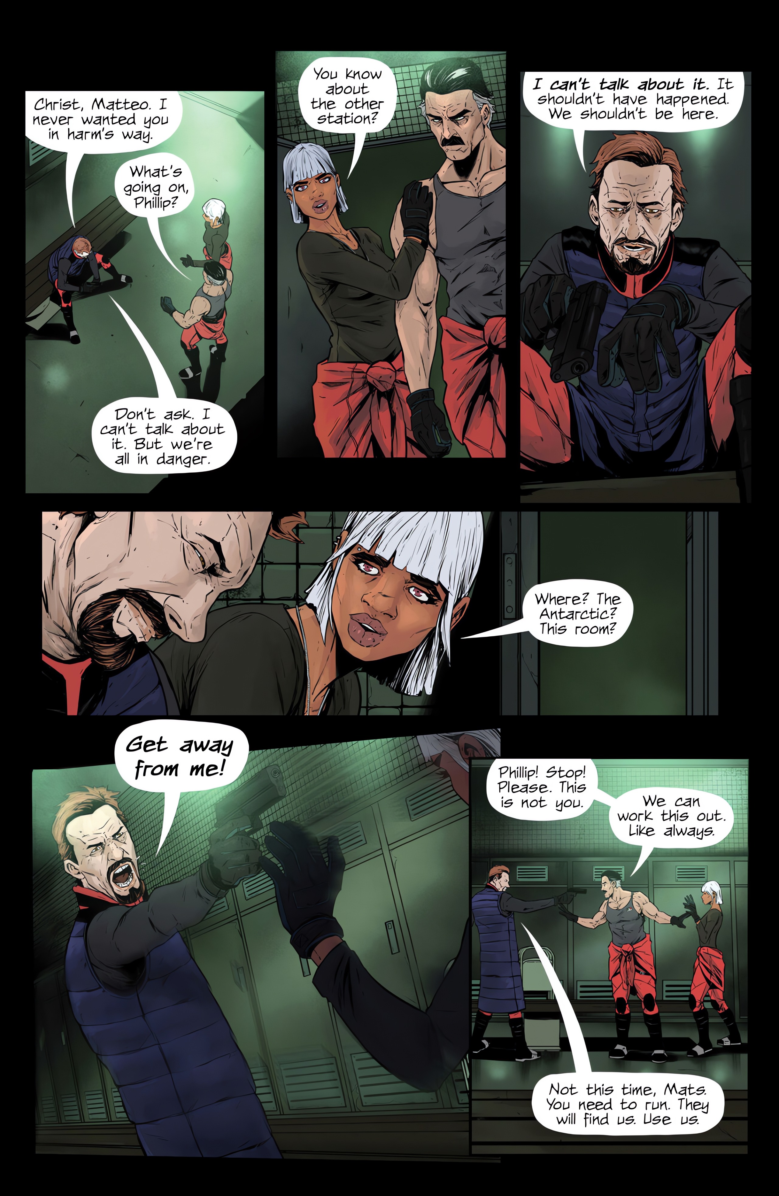 Read online Antarctica comic -  Issue #2 - 9