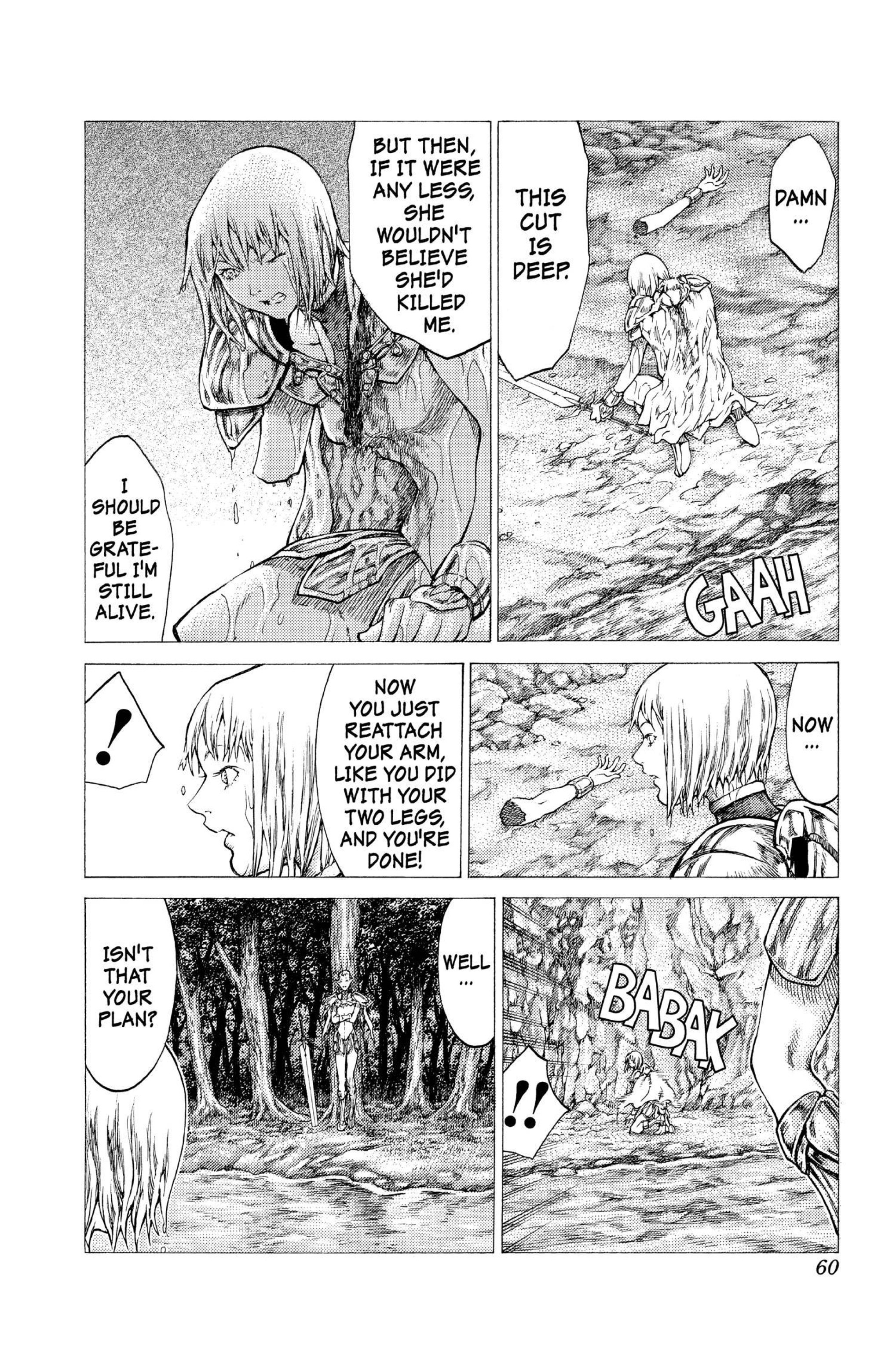 Read online Claymore comic -  Issue #7 - 56