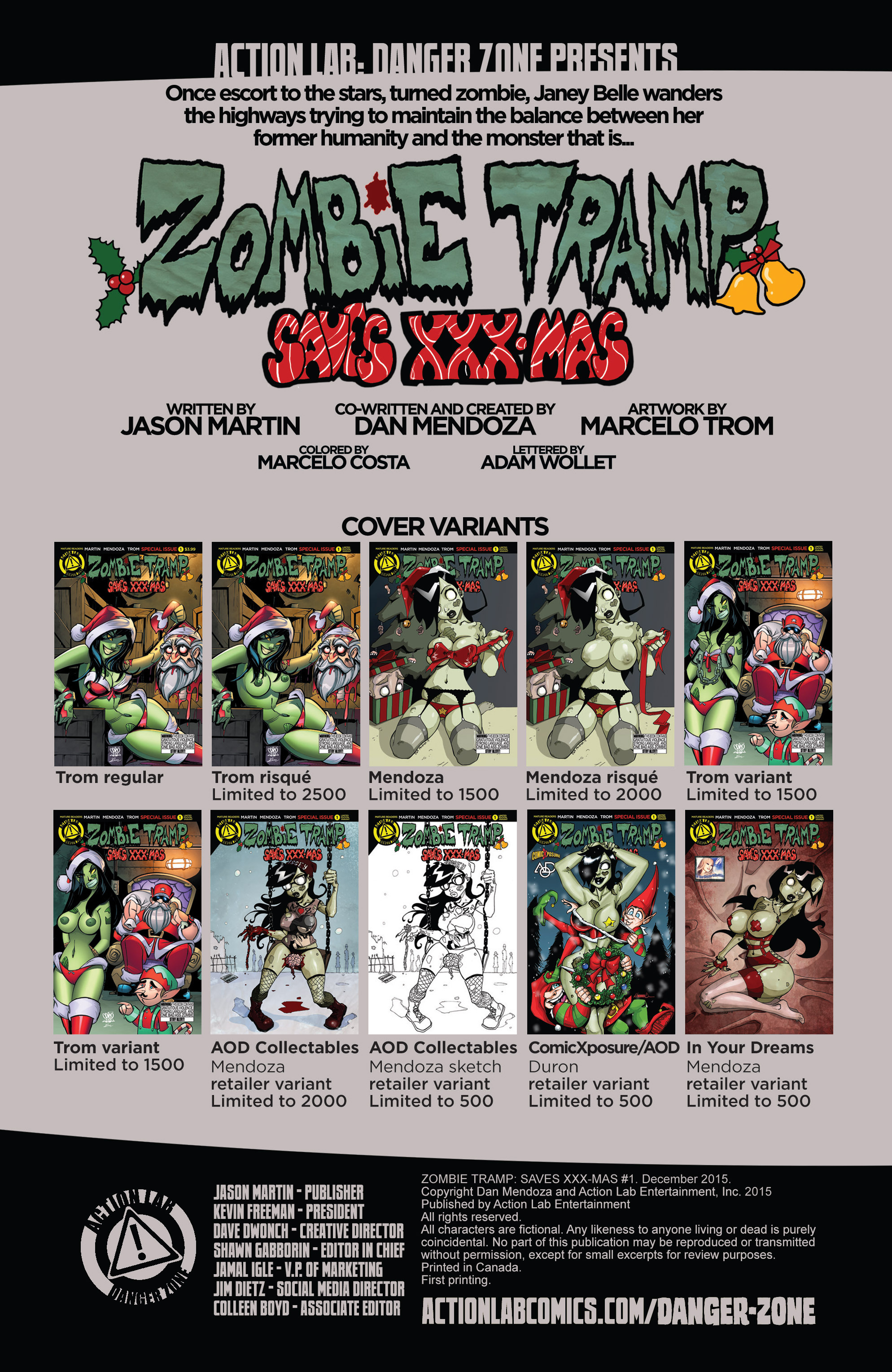 Read online Zombie Tramp: Saves XXX-Mas comic -  Issue # Full - 2