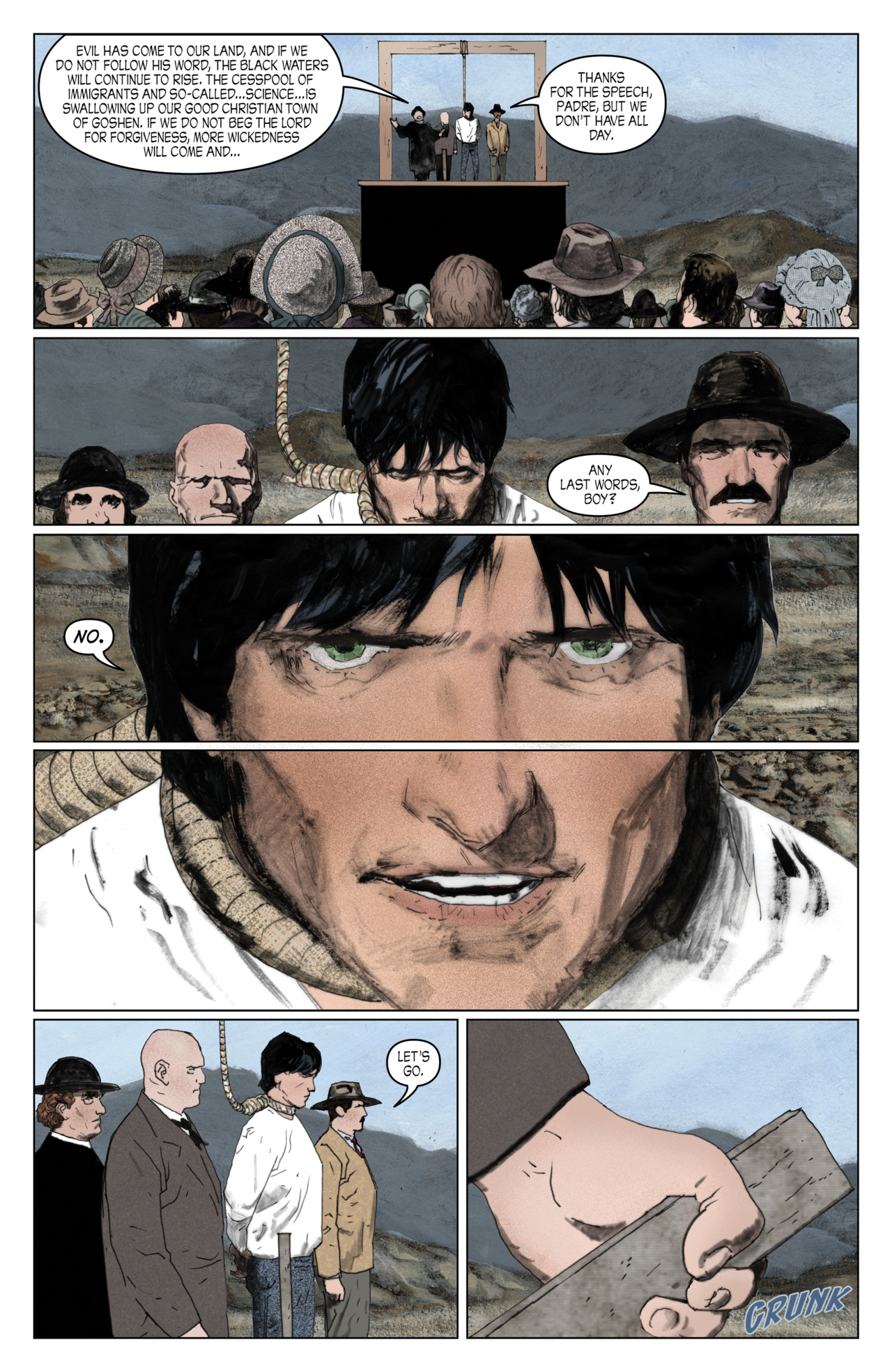Read online John Carpenter's Night Terrors comic -  Issue # Black Sparrow - 16