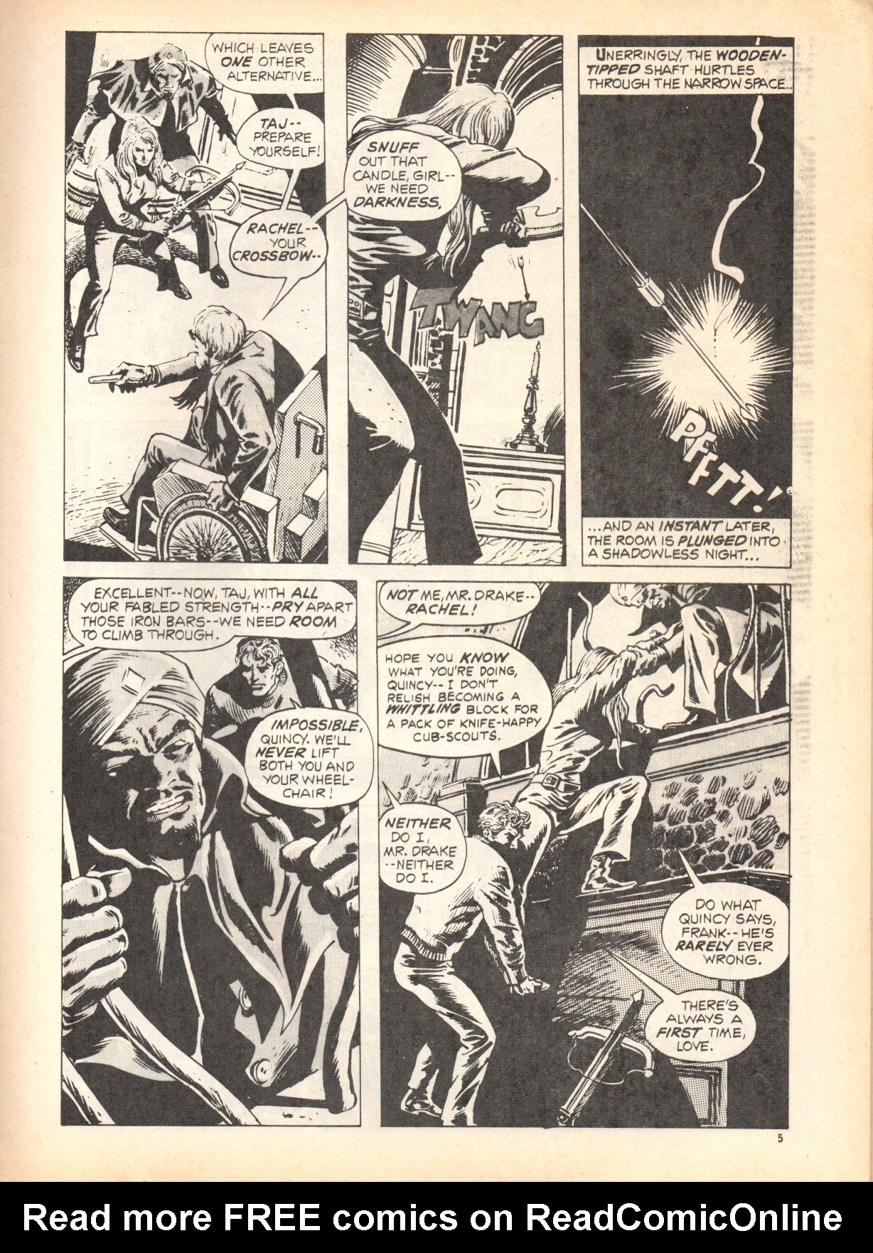 Read online Dracula Lives (1974) comic -  Issue #15 - 5