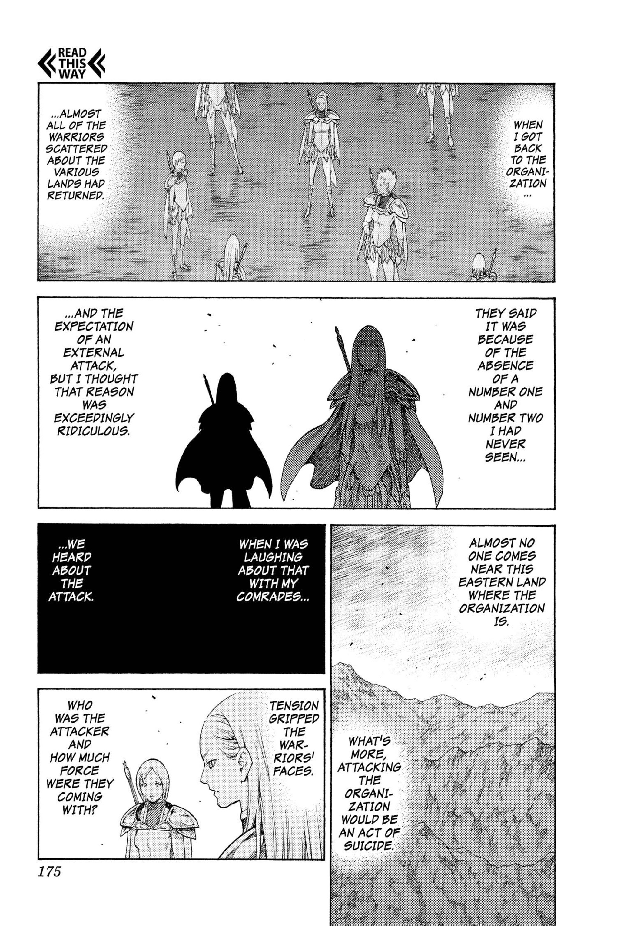 Read online Claymore comic -  Issue #20 - 165