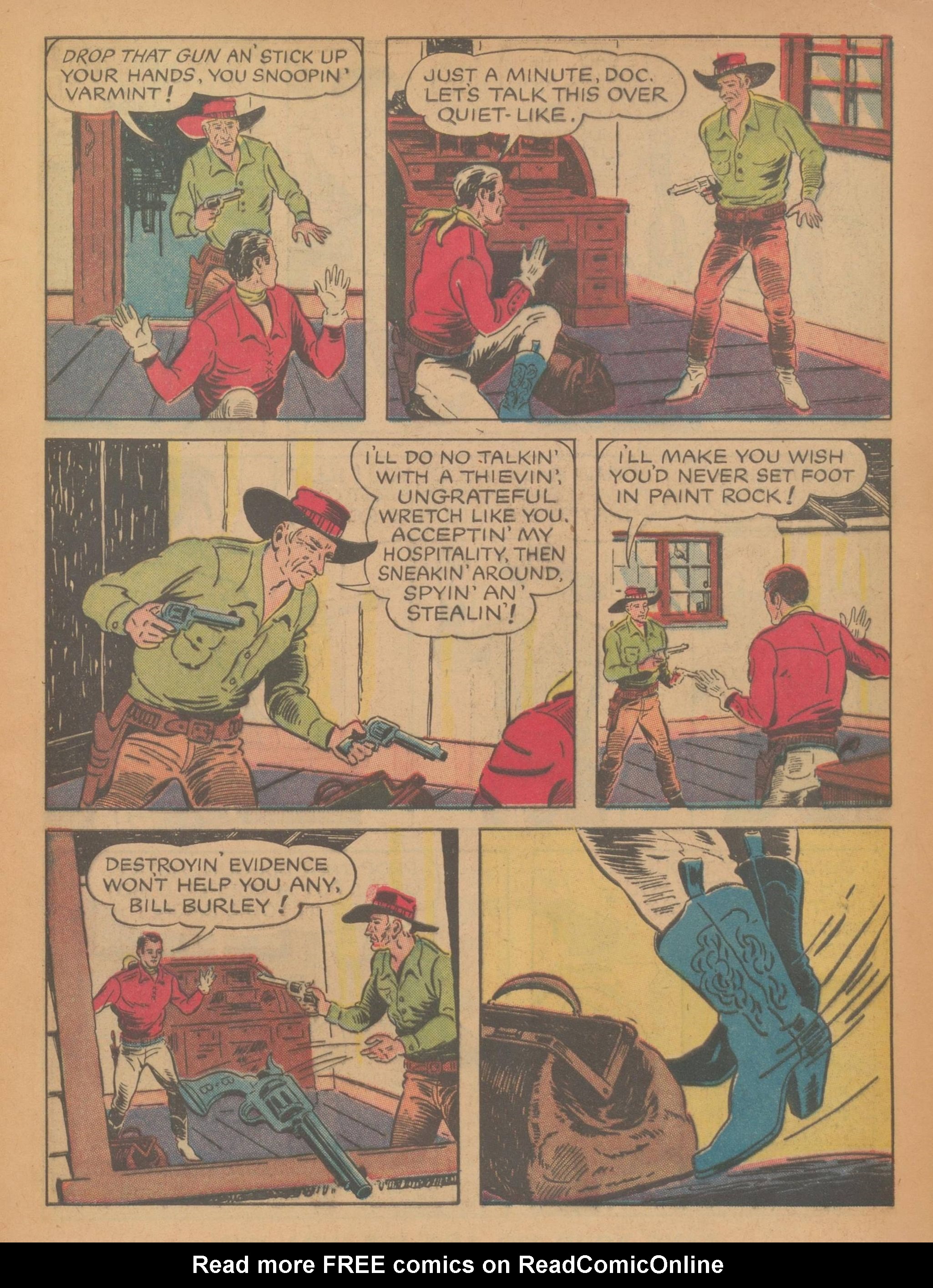 Read online Gene Autry Comics comic -  Issue #5 - 17