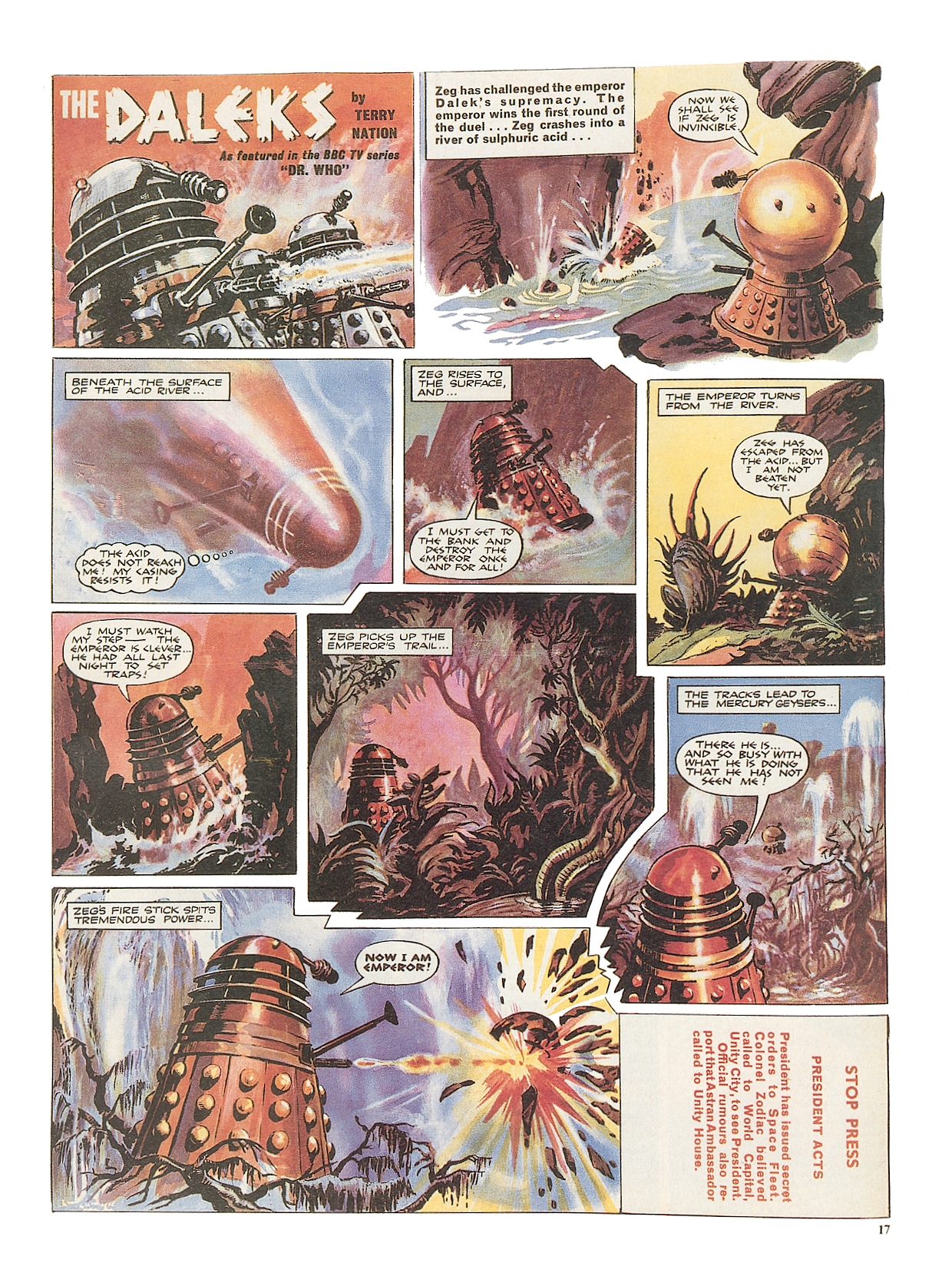 Read online Dalek Chronicles comic -  Issue # TPB - 17