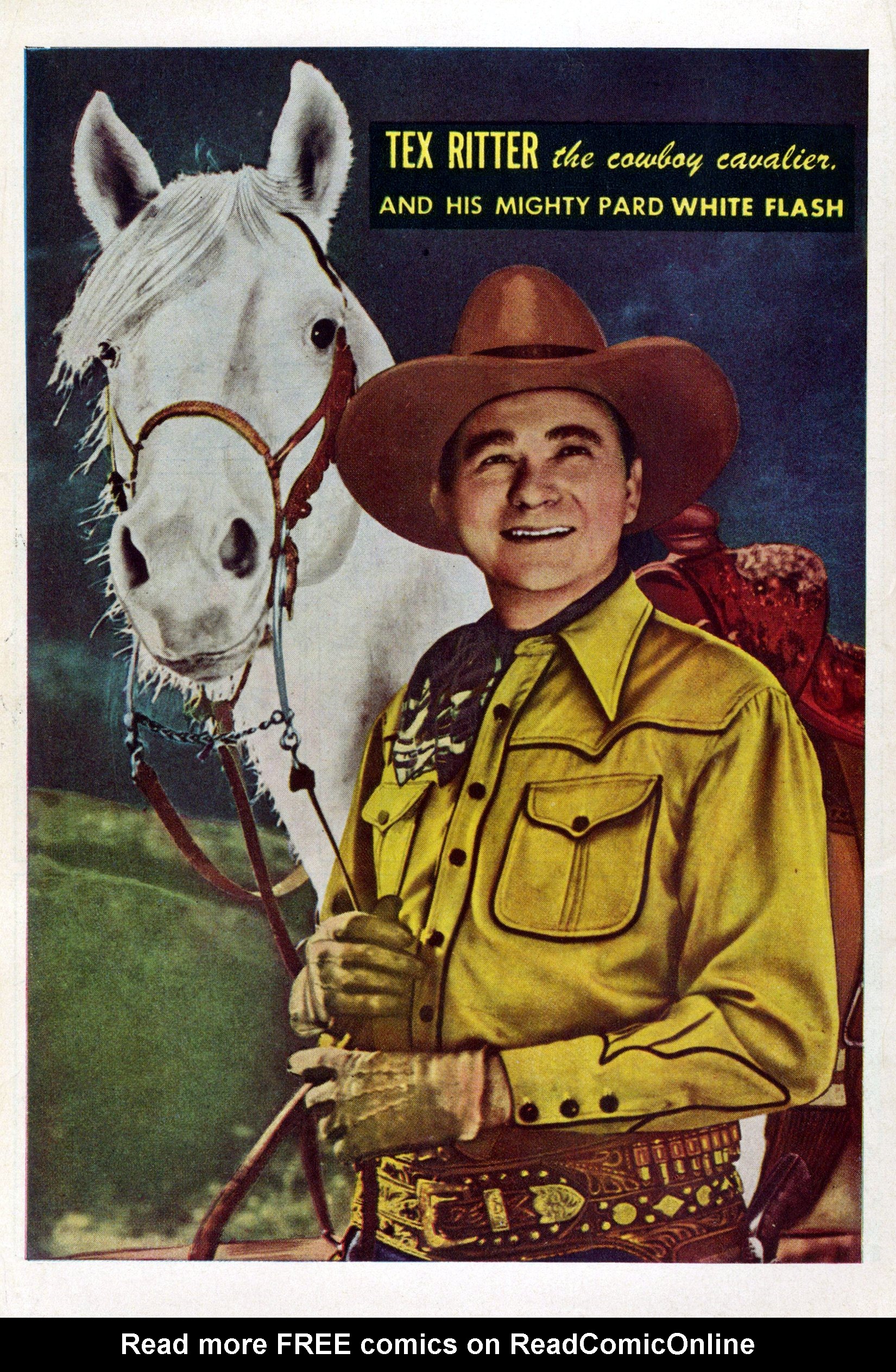 Read online Tex Ritter Western comic -  Issue #5 - 36