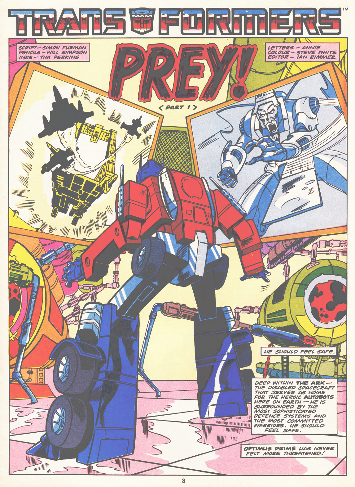 Read online The Transformers (UK) comic -  Issue #96 - 3