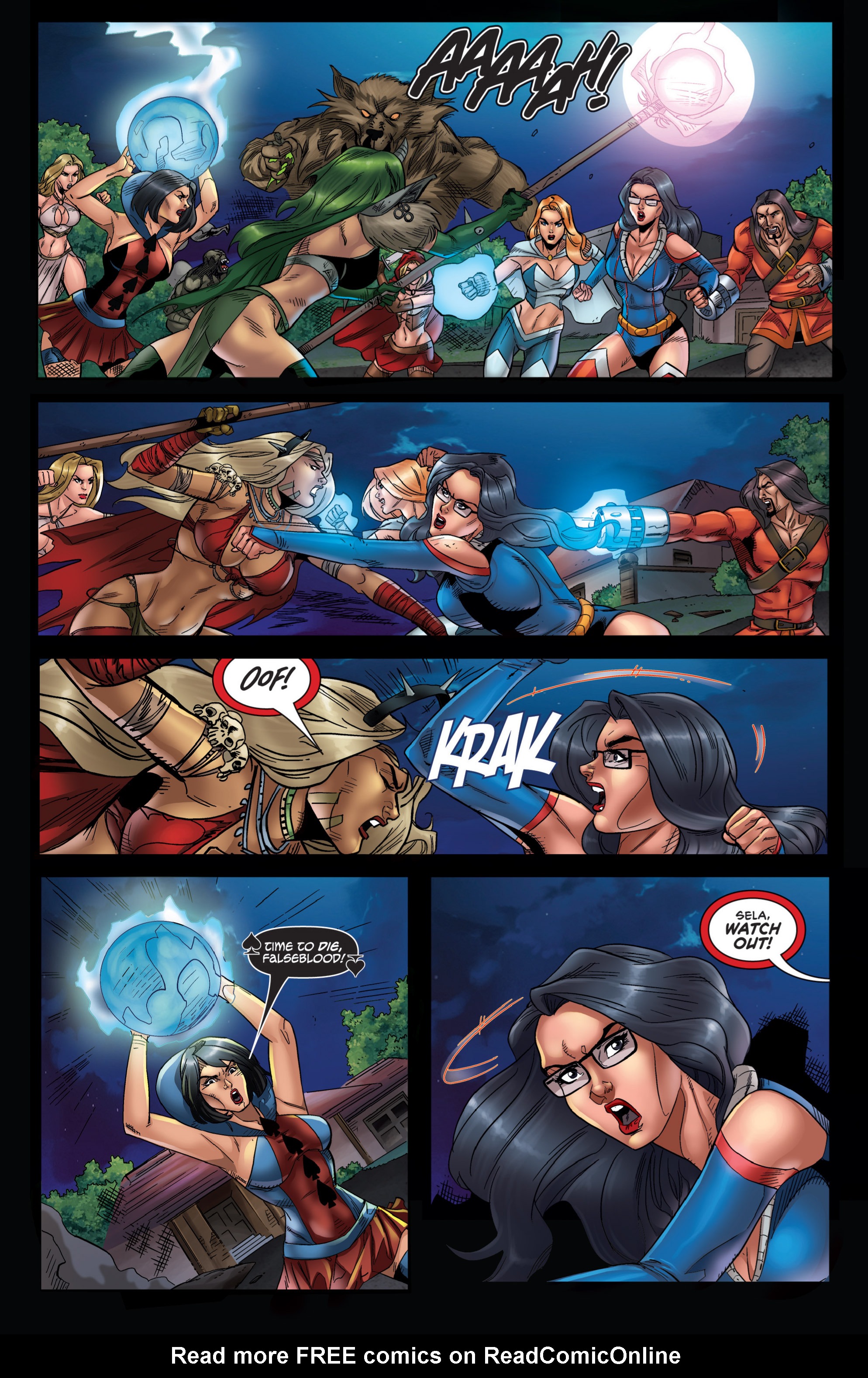 Read online Grimm Fairy Tales presents Bad Girls comic -  Issue # TPB - 116
