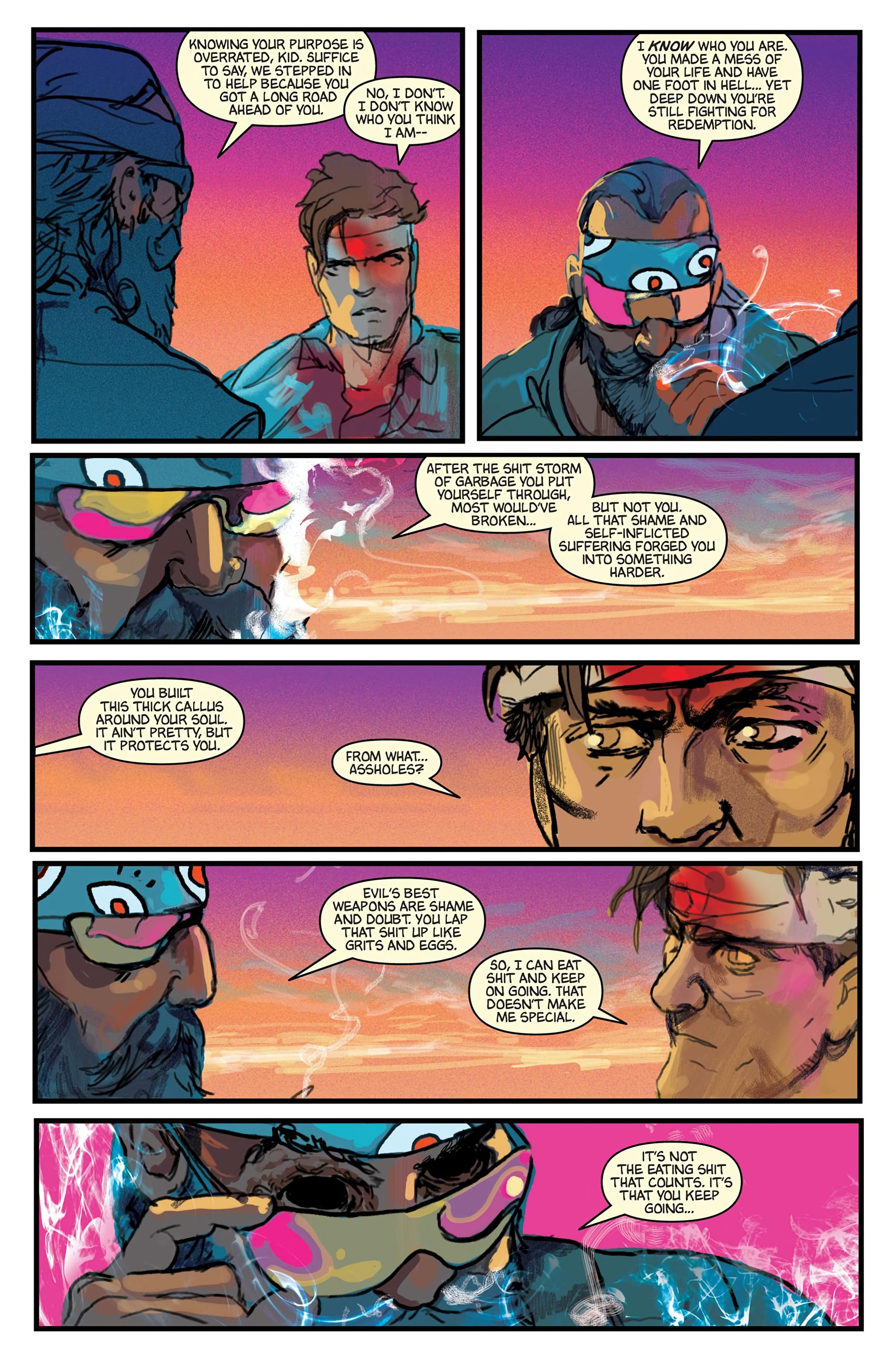Read online Head Wounds: Sparrow comic -  Issue # TPB - 112