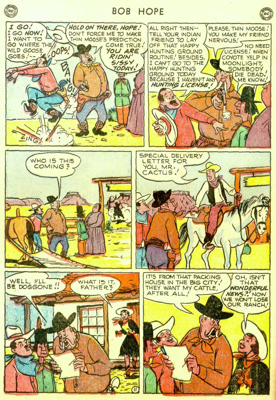 Read online The Adventures of Bob Hope comic -  Issue #6 - 46