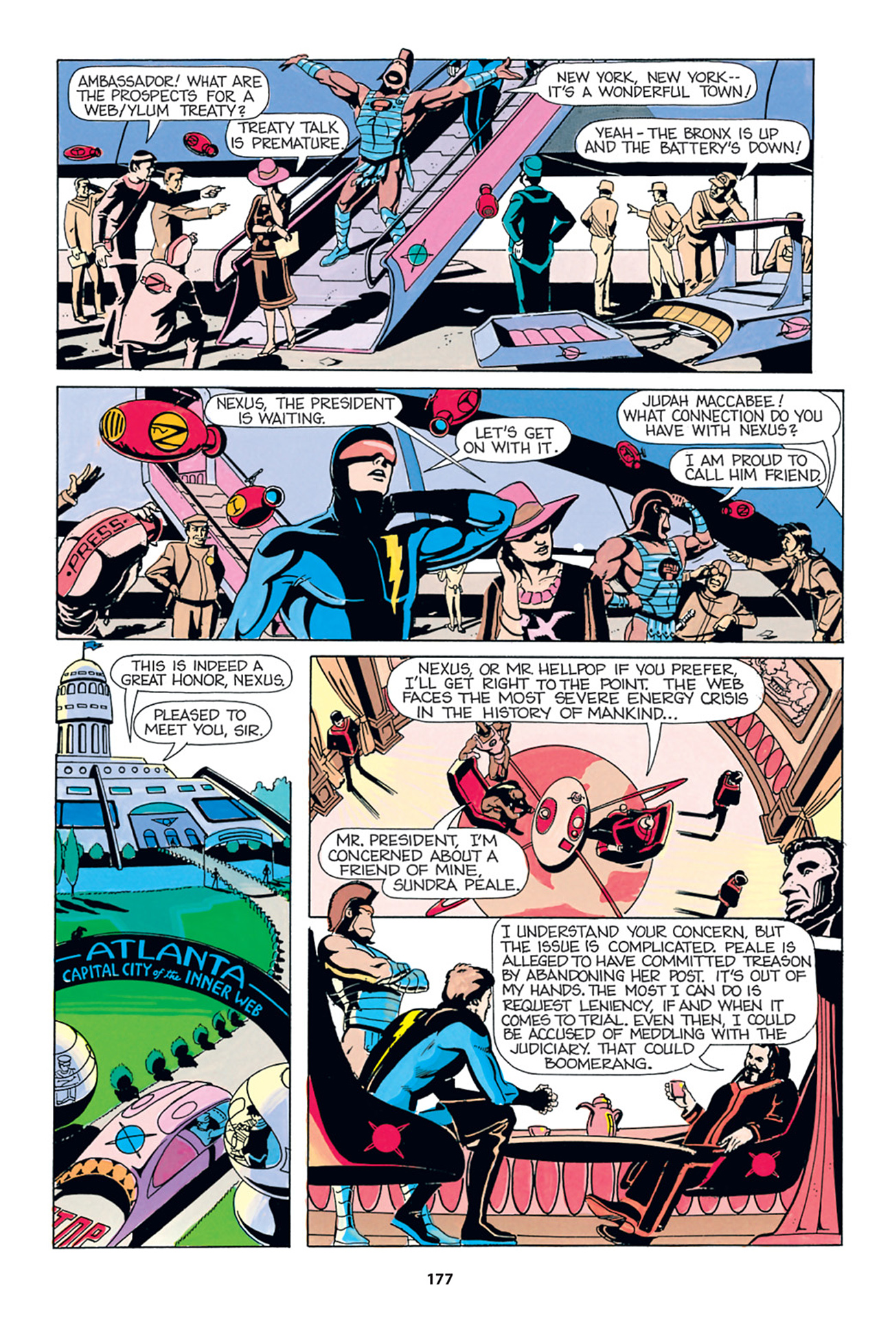 Read online Nexus Omnibus comic -  Issue # TPB 1 - 173