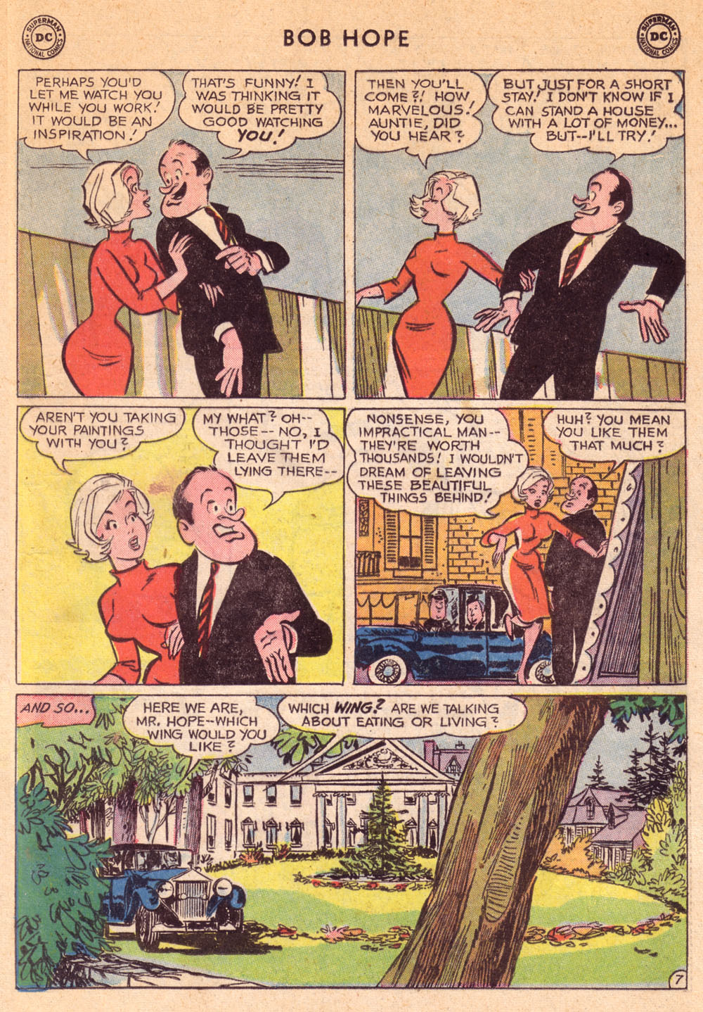 Read online The Adventures of Bob Hope comic -  Issue #73 - 10