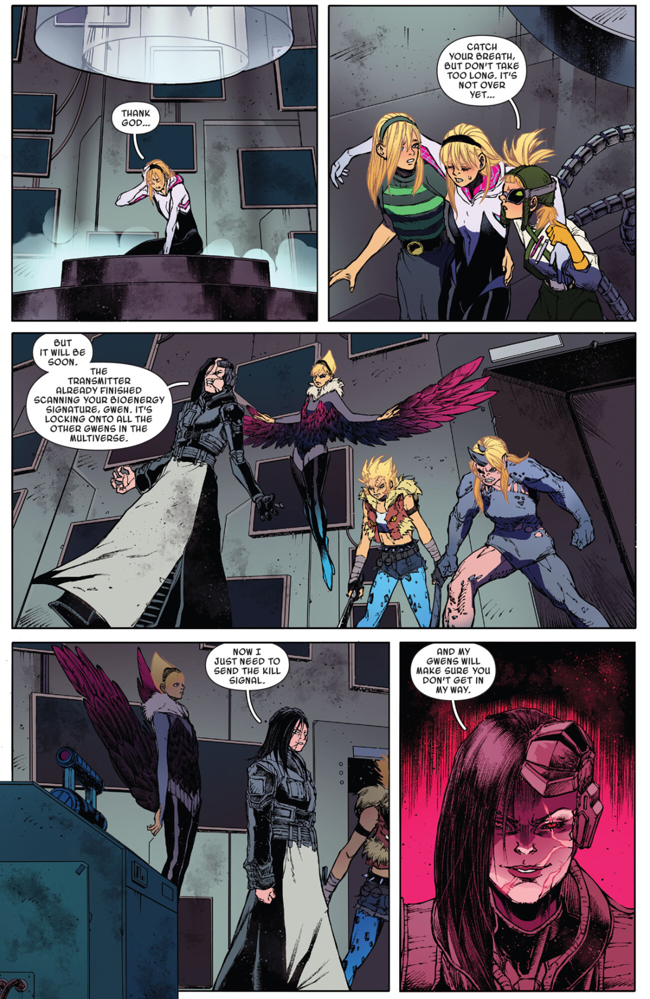 Read online Spider-Gwen: Shadow Clones comic -  Issue #5 - 8