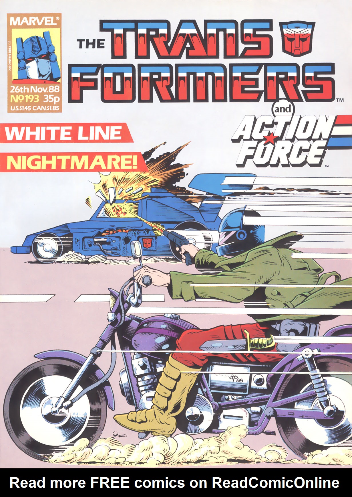 Read online The Transformers (UK) comic -  Issue #193 - 1