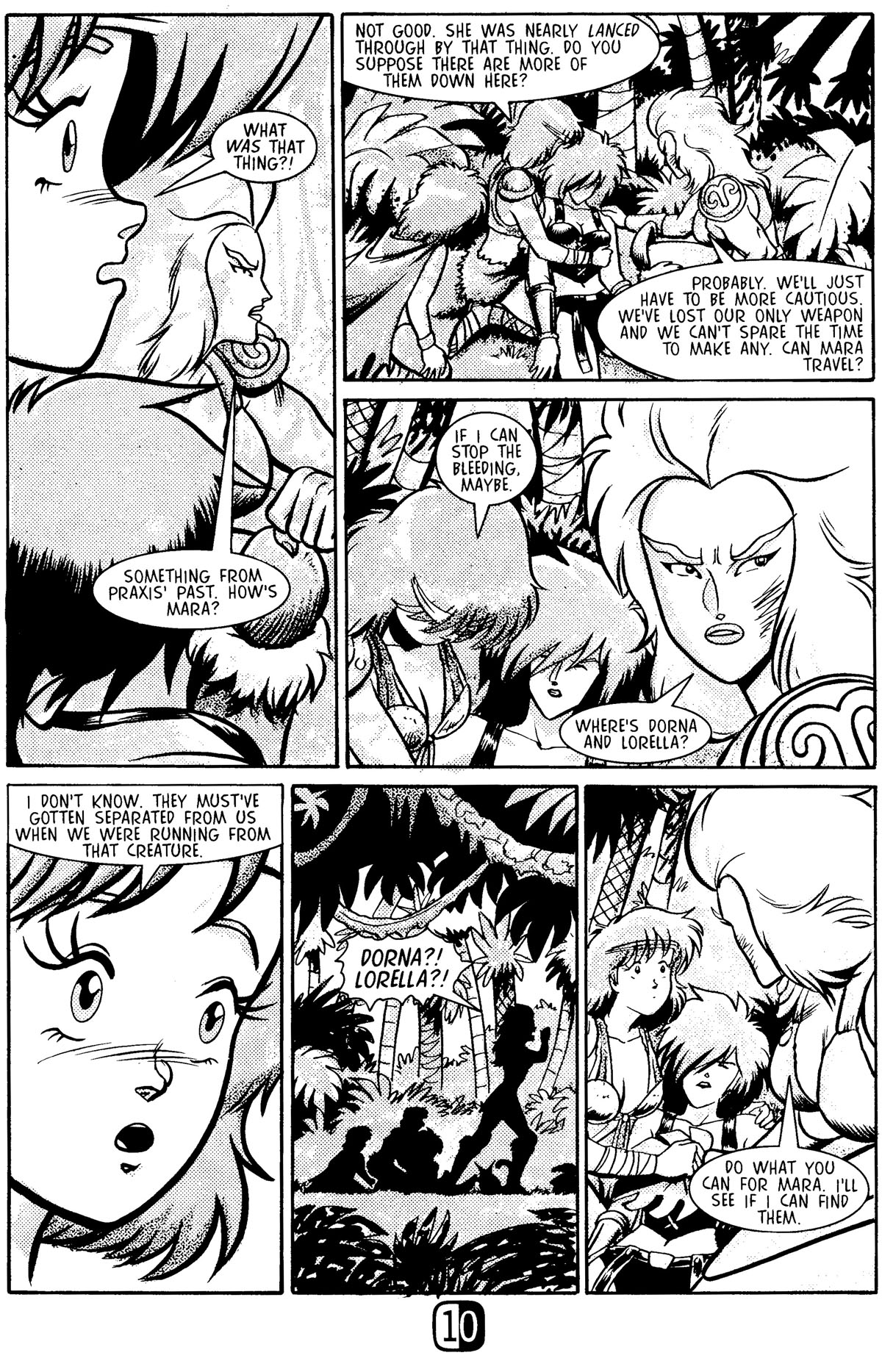 Read online Robotech: Amazon World- Escape from Praxis comic -  Issue # Full - 14