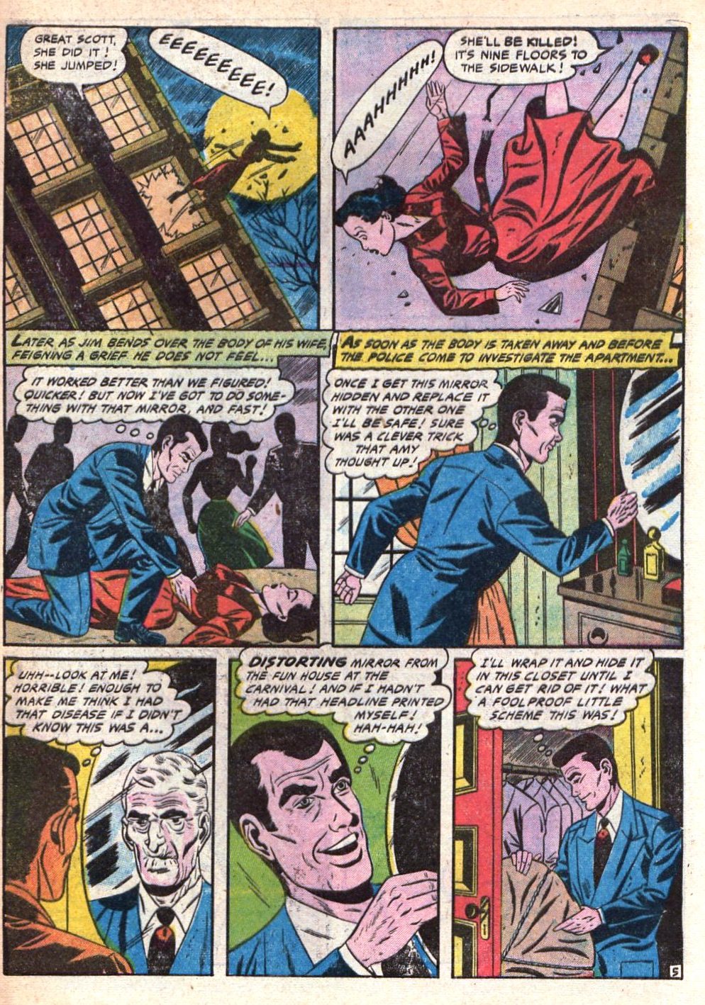 Read online Haunted Thrills comic -  Issue #17 - 9