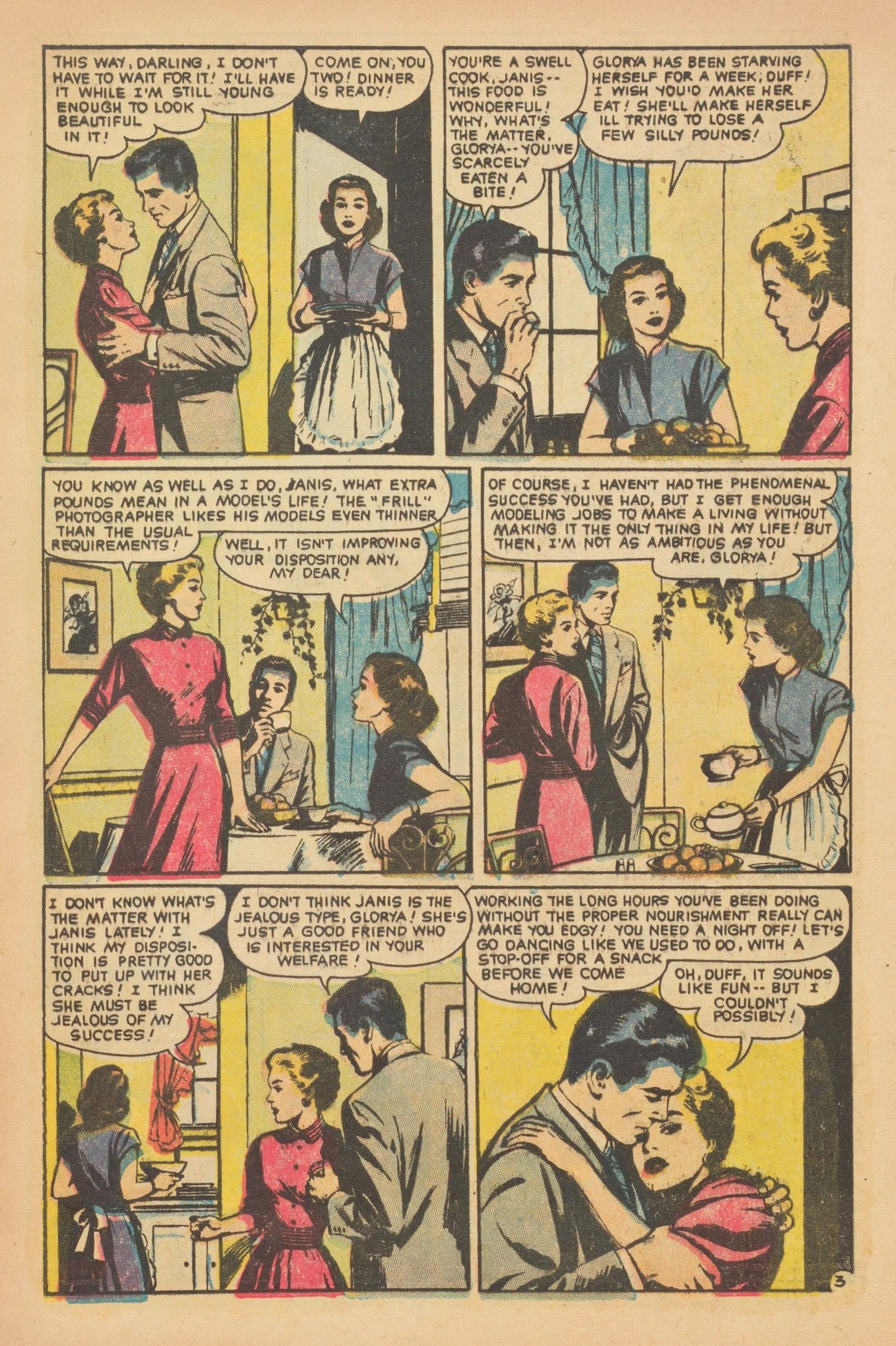 Read online Glamorous Romances comic -  Issue #88 - 5