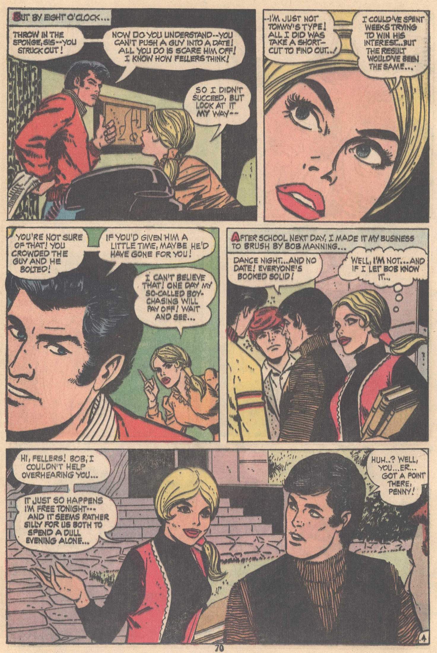 Read online Young Romance comic -  Issue #197 - 70