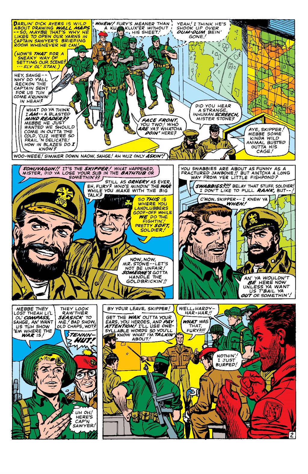 Read online Sgt. Fury Epic Collection: The Howling Commandos comic -  Issue #Sgt. Fury Epic Collection Berlin Breakout (Part 2) - 56