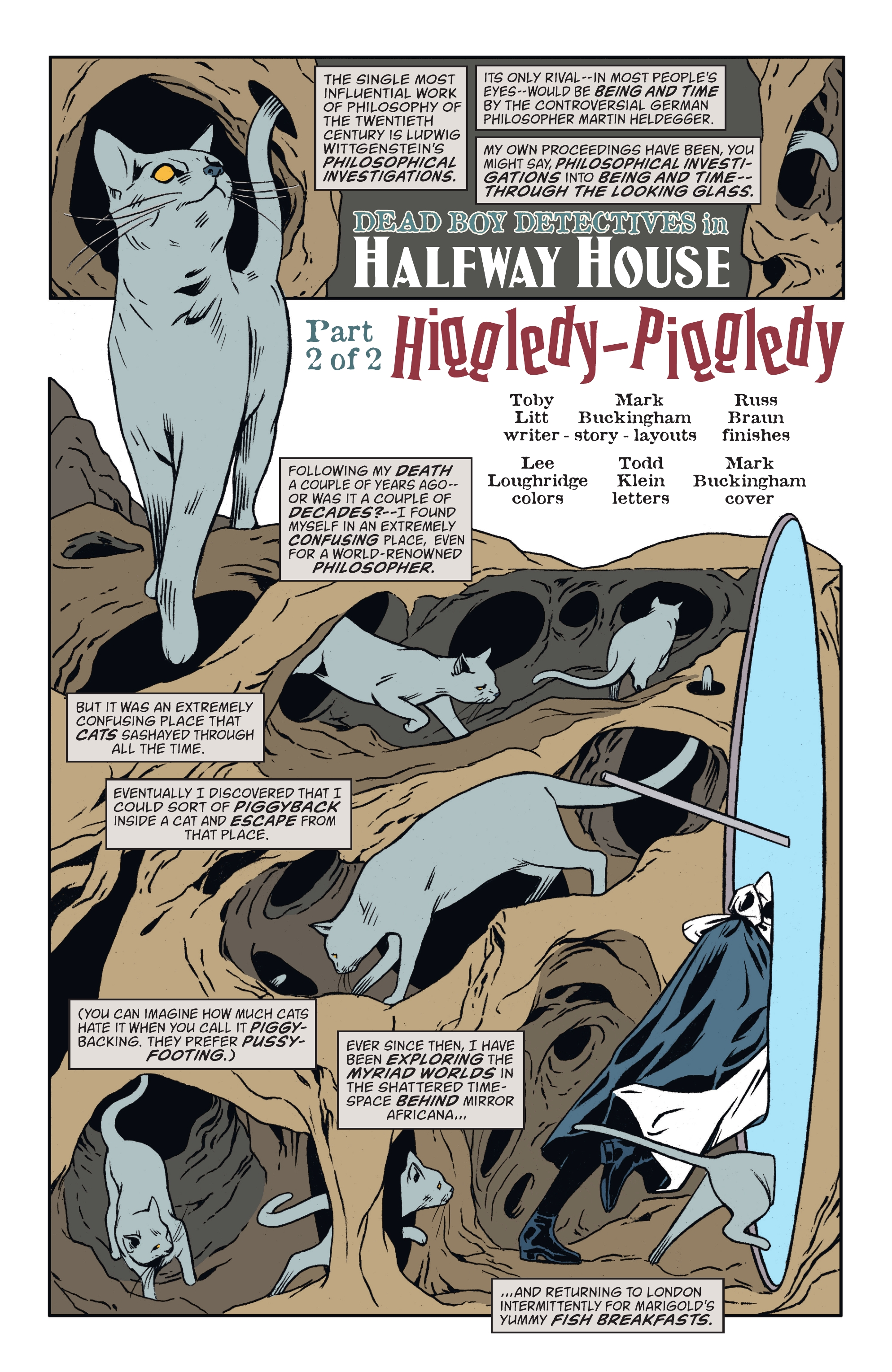 Read online Dead Boy Detectives by Toby Litt & Mark Buckingham comic -  Issue # TPB (Part 2) - 38