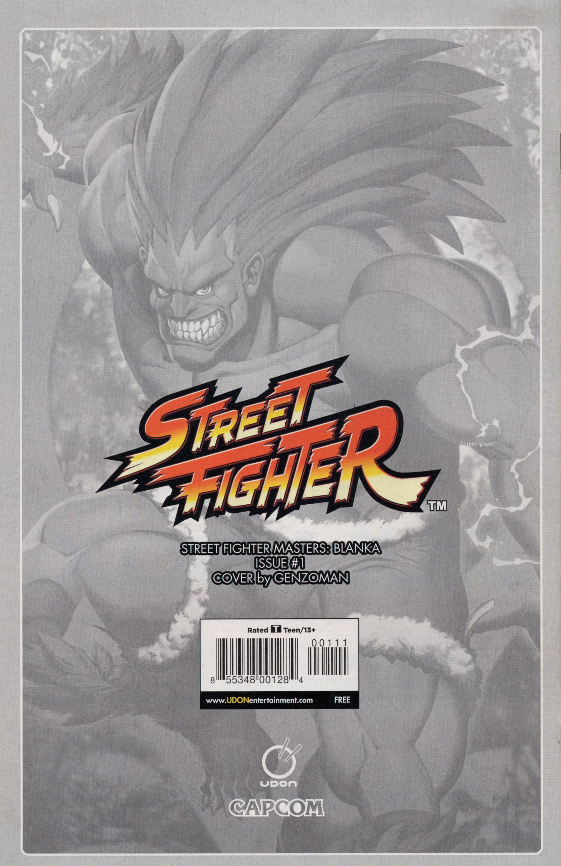 Read online Free Comic Book Day 2022 comic -  Issue # Udon Street Fighter Masters Blanka - 32