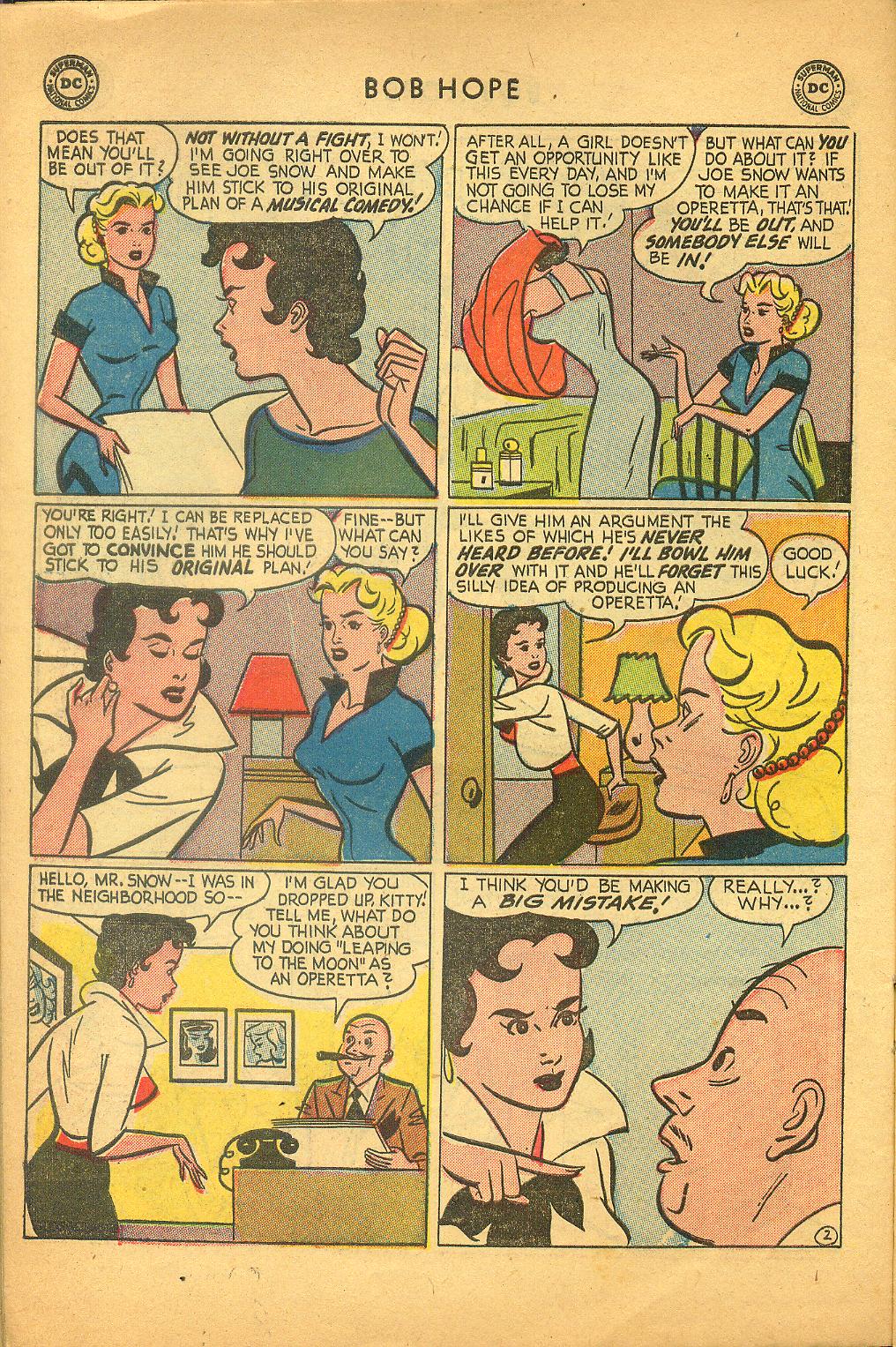 Read online The Adventures of Bob Hope comic -  Issue #28 - 40