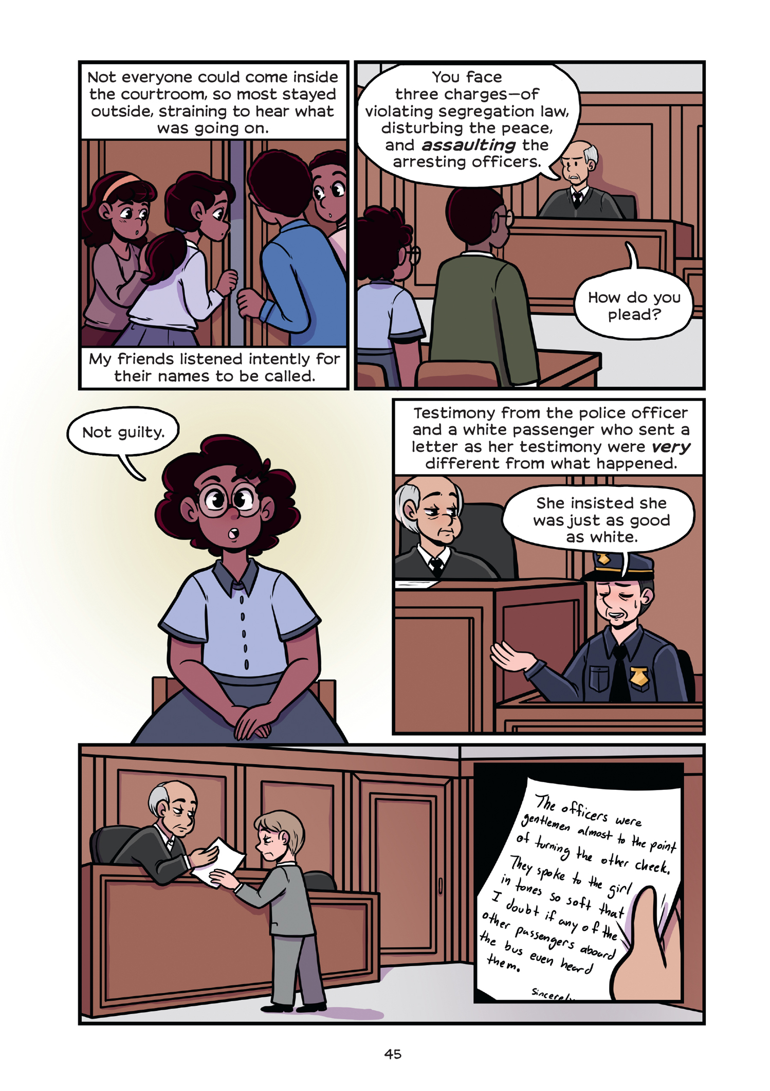 Read online History Comics comic -  Issue # Rosa Parks & Claudette Colvin - Civil Rights Heroes - 50