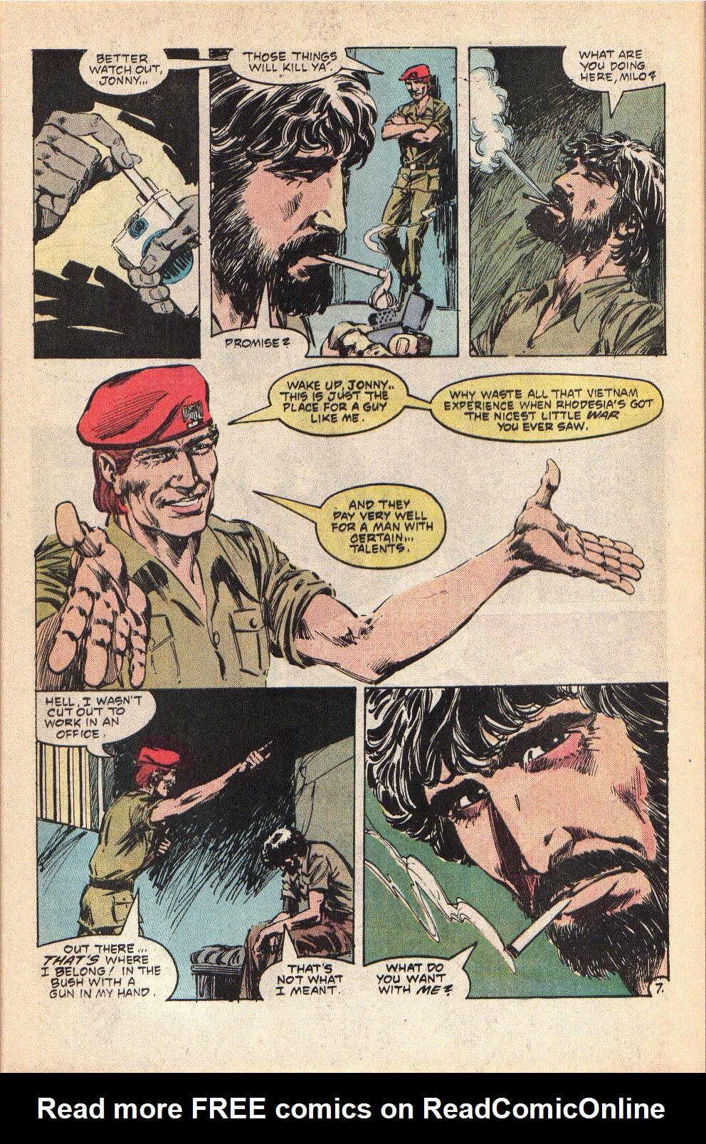 Read online Jon Sable, Freelance comic -  Issue #5 - 9