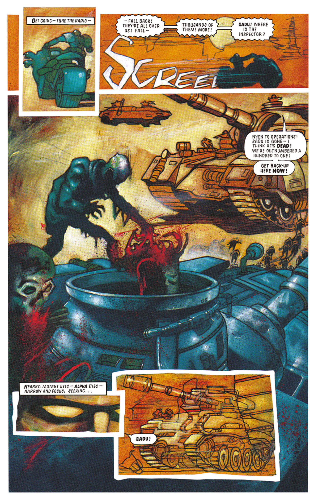 Read online Essential Judge Dredd: Judgement Day comic -  Issue # TPB - 48