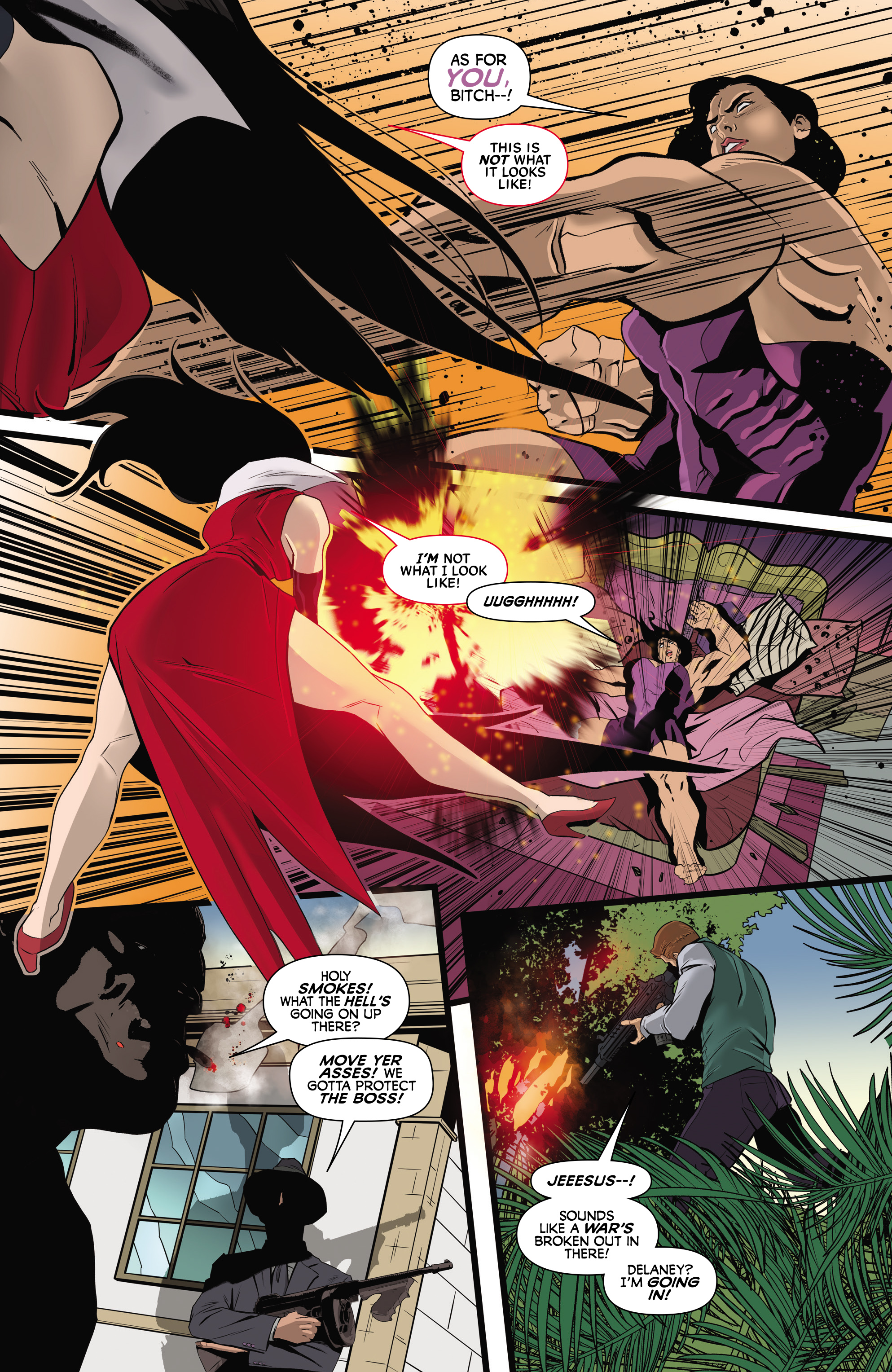 Read online Vampirella Versus The Superpowers comic -  Issue #3 - 28