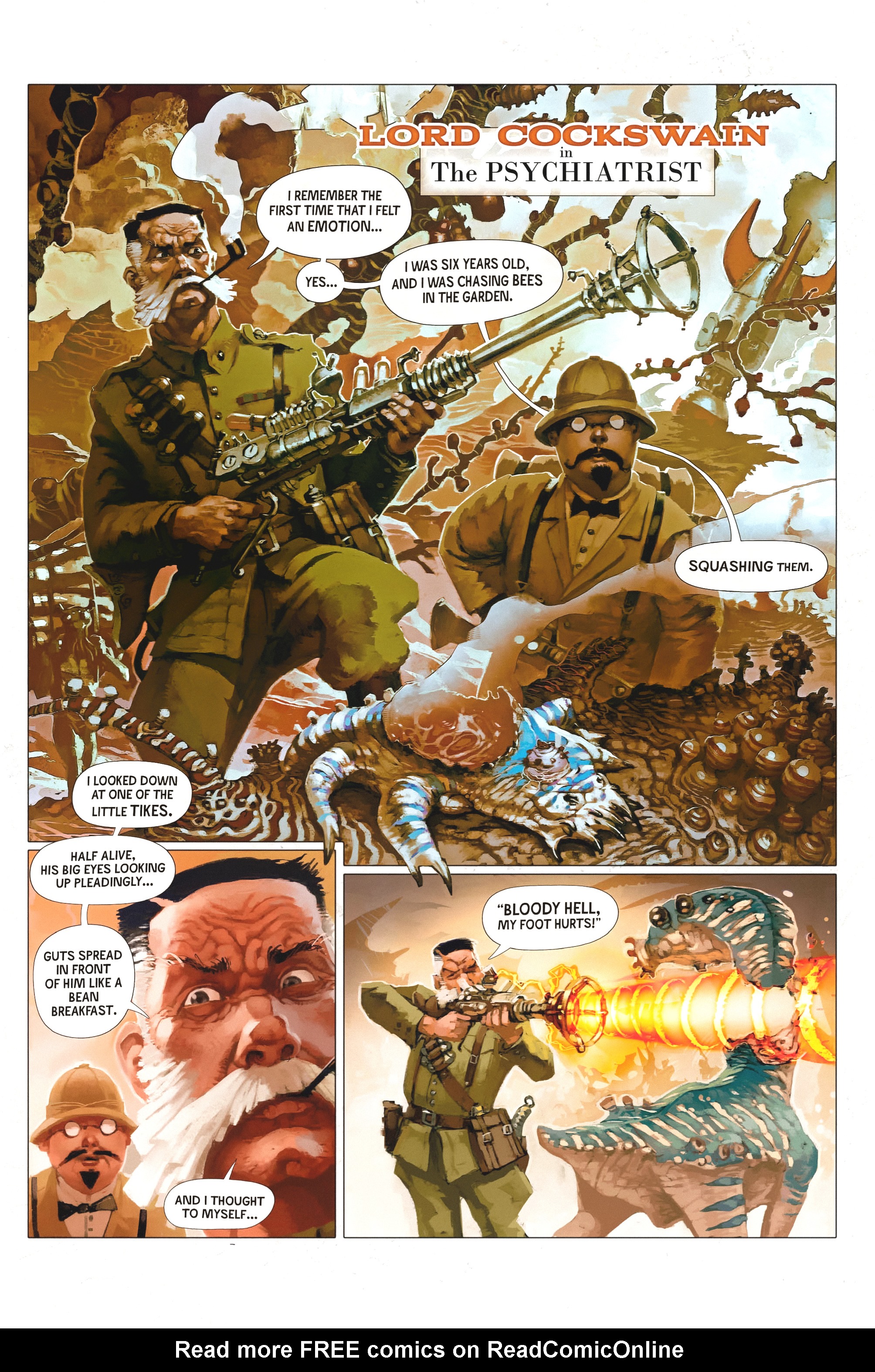 Read online Dr. Grordbort Onslaught comic -  Issue # TPB - 84